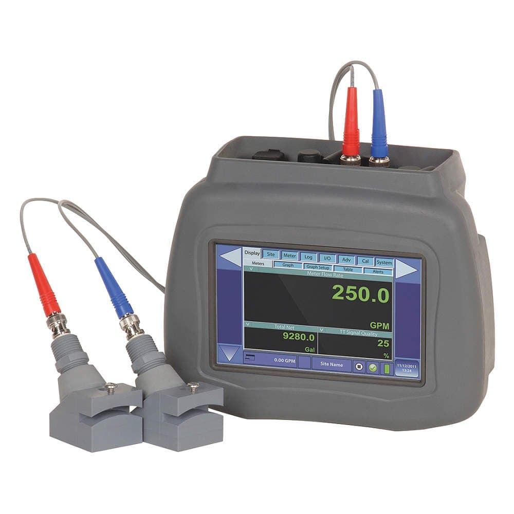 DynasonicsDXNP-ABS-NN Portable Flow Meter, 40 fps, 4-20 mA Output