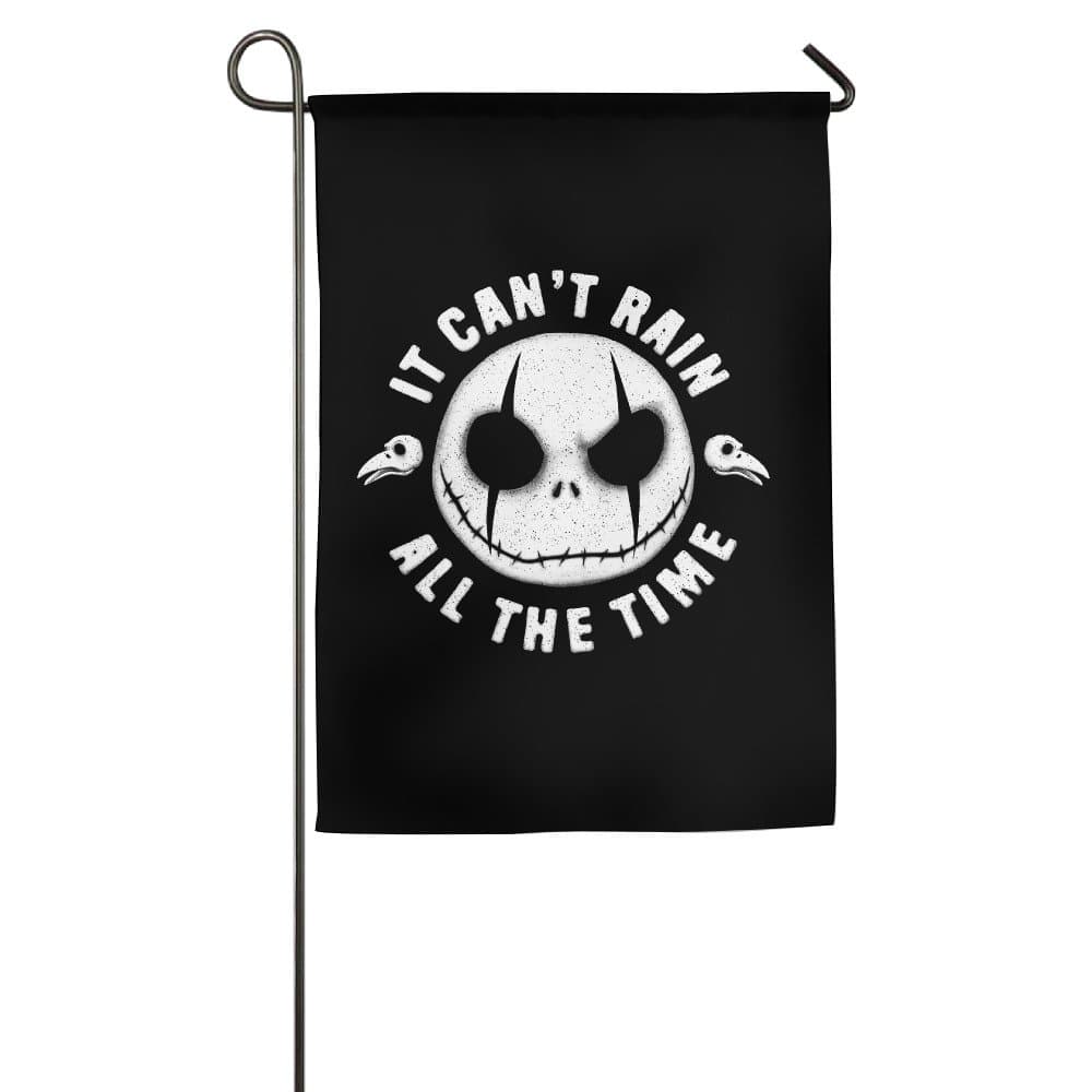 FWOVDS Jack Crow It Cannot Rain All The Time Garden Flag 1218 Inch / 1827 Inch