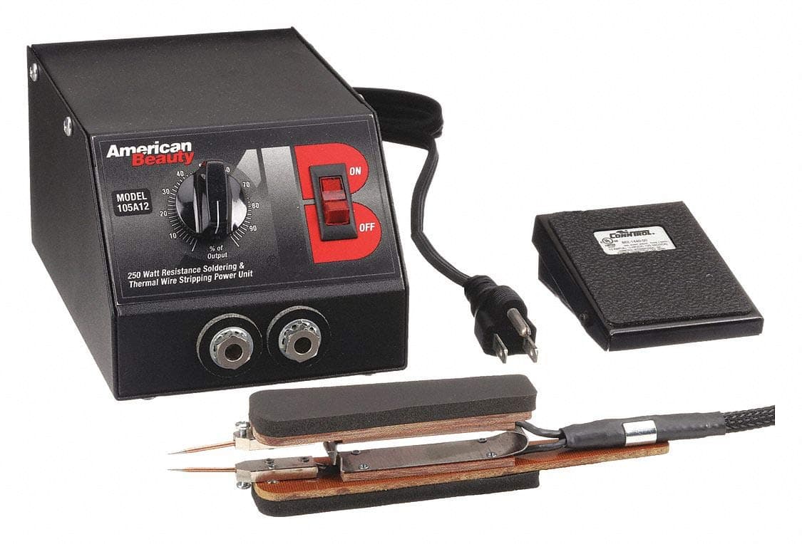 Light Capacity Tweezer-Style Resistance Soldering System