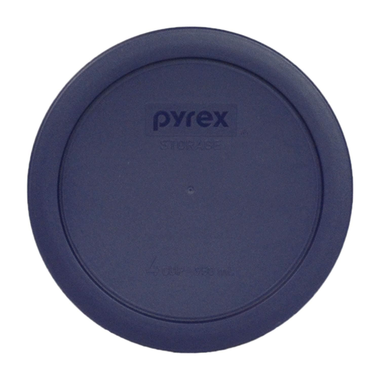 Pyrex 7201-PC 4-cup Blue Food Storage Replacement Lid - Made in USA