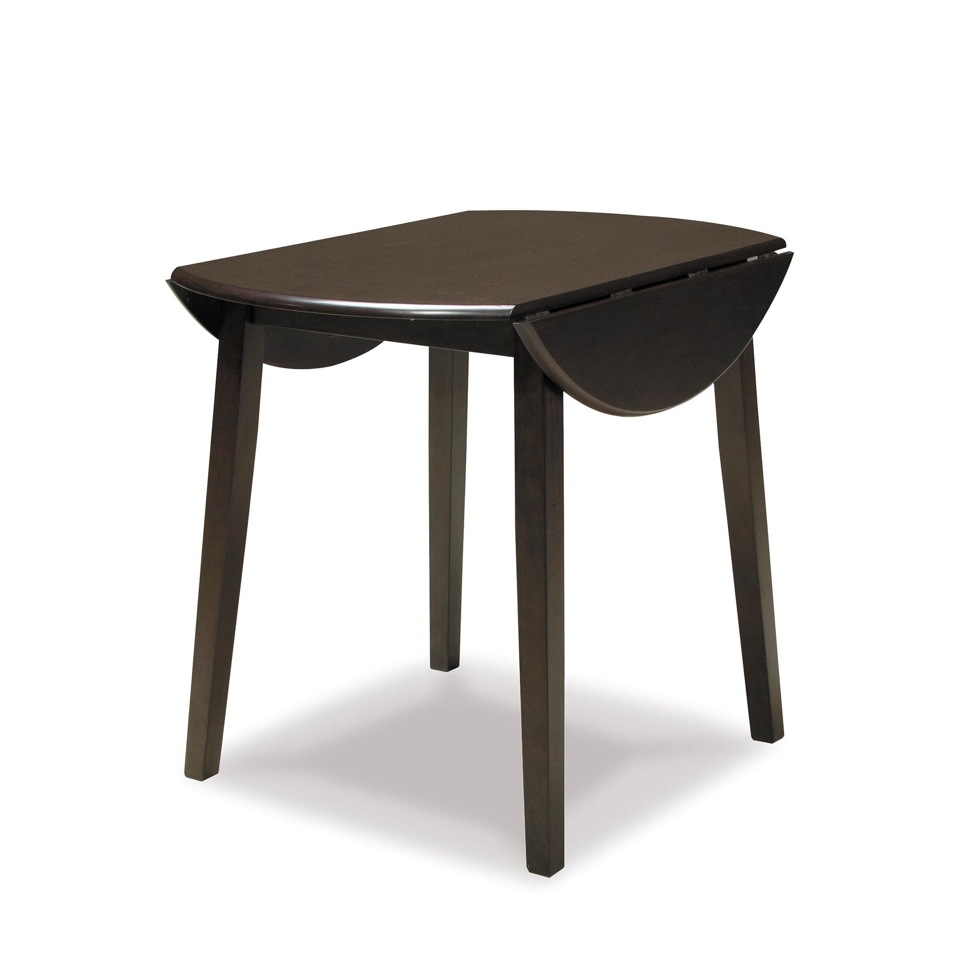Signature Design by Ashley Hammis Dining Room Drop Leaf Table, Dark Brown