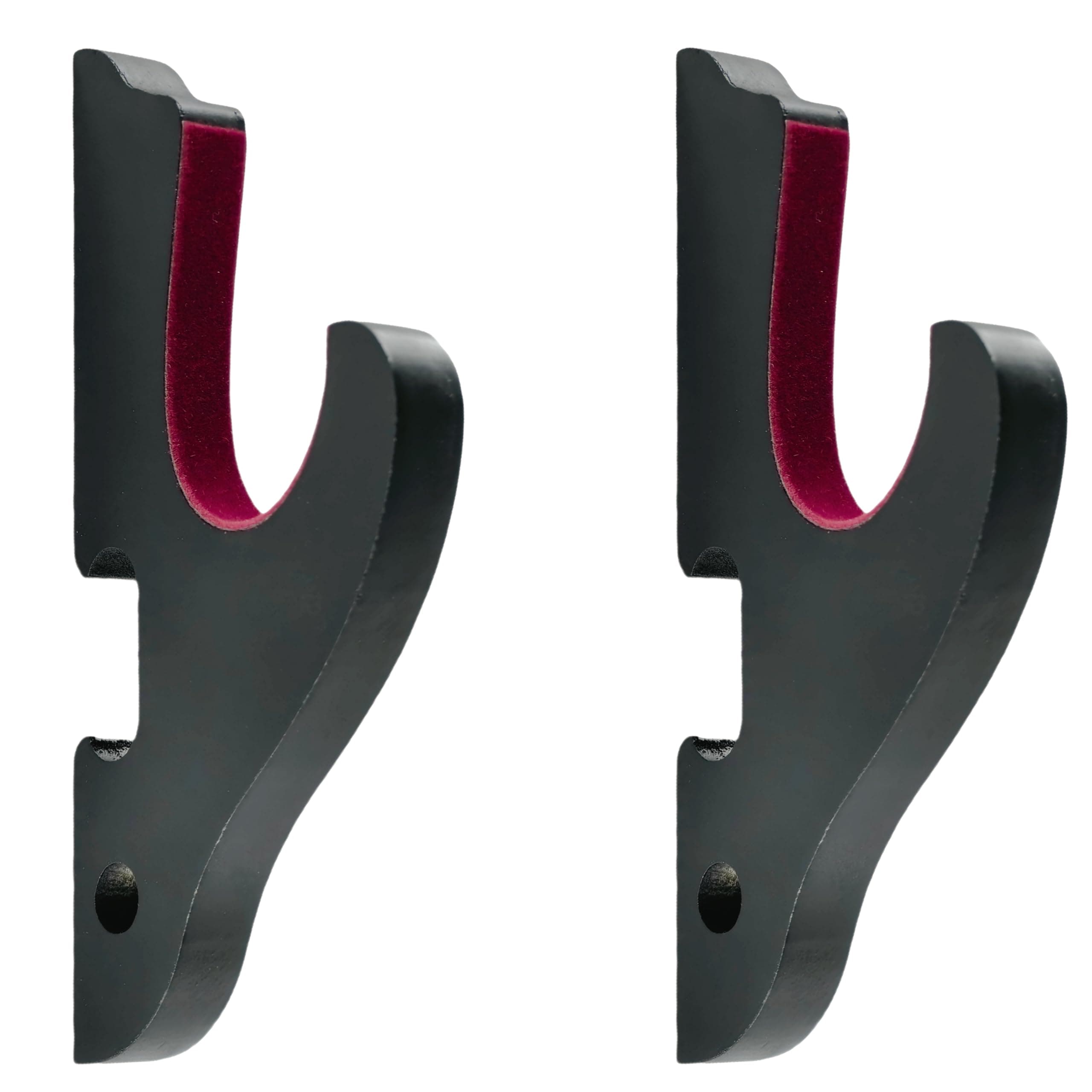 Eforlife 2/Set Sword Hook Wall Mount Samurai Sword Hanger Display Holder Adjustable for Katana Wakizashi Tanto Genji Sword Weapon Rack