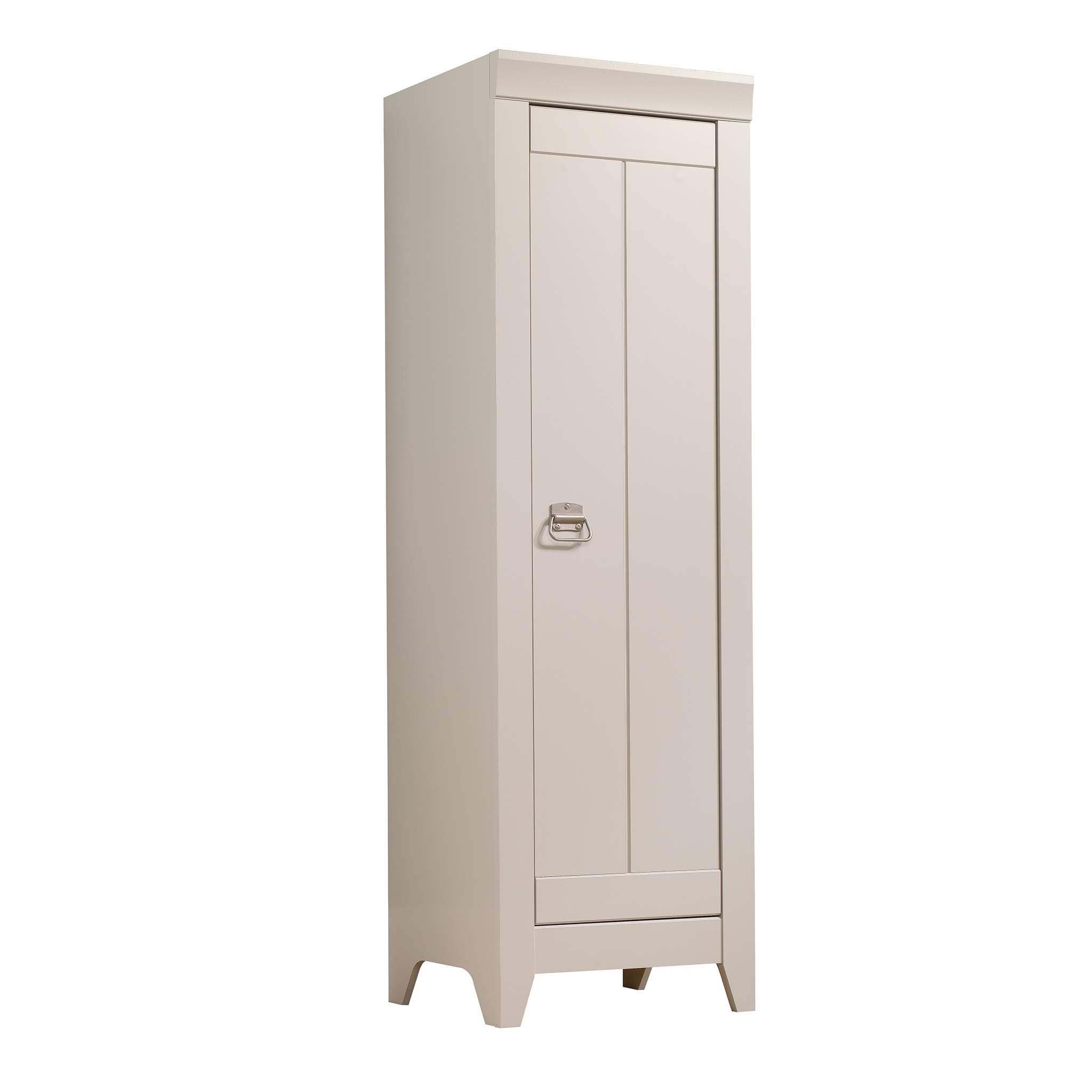 Sauder Adept Storage Narrow Storage Cabinet, Cobblestone finish