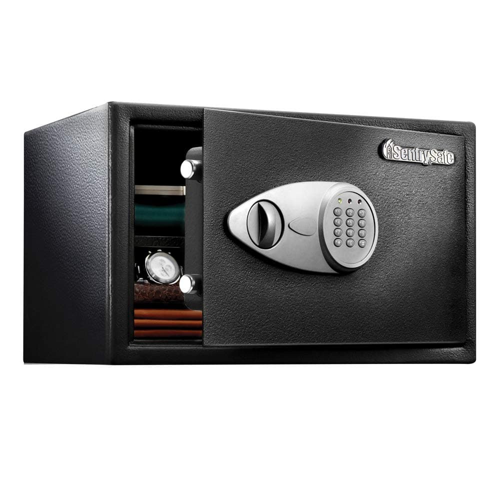 X125 Security Safe With Digital Keypad 1.2 Cubic Feet (Extra Large), Black
