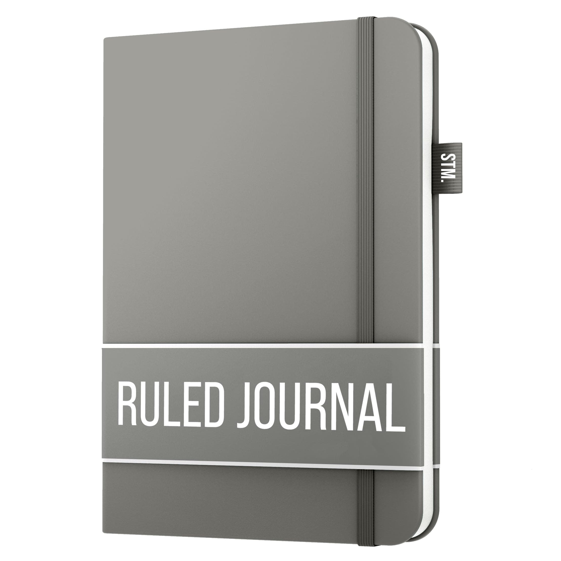 Scribbles That Matter Lined Journal Notebook for writing | Ruled 150 pages, 120gsm Thick Paper with Sticky Notes,pen loop, elastic band, leather hard cover A5 journals for writing, 5.75x8.2 inches