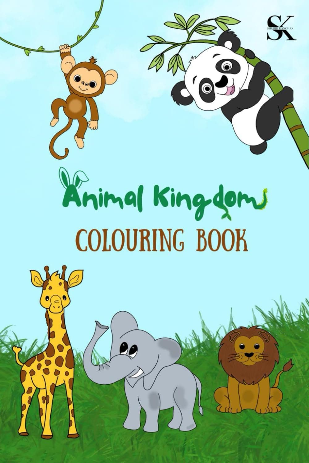 Animal Kingdom Colouring Book