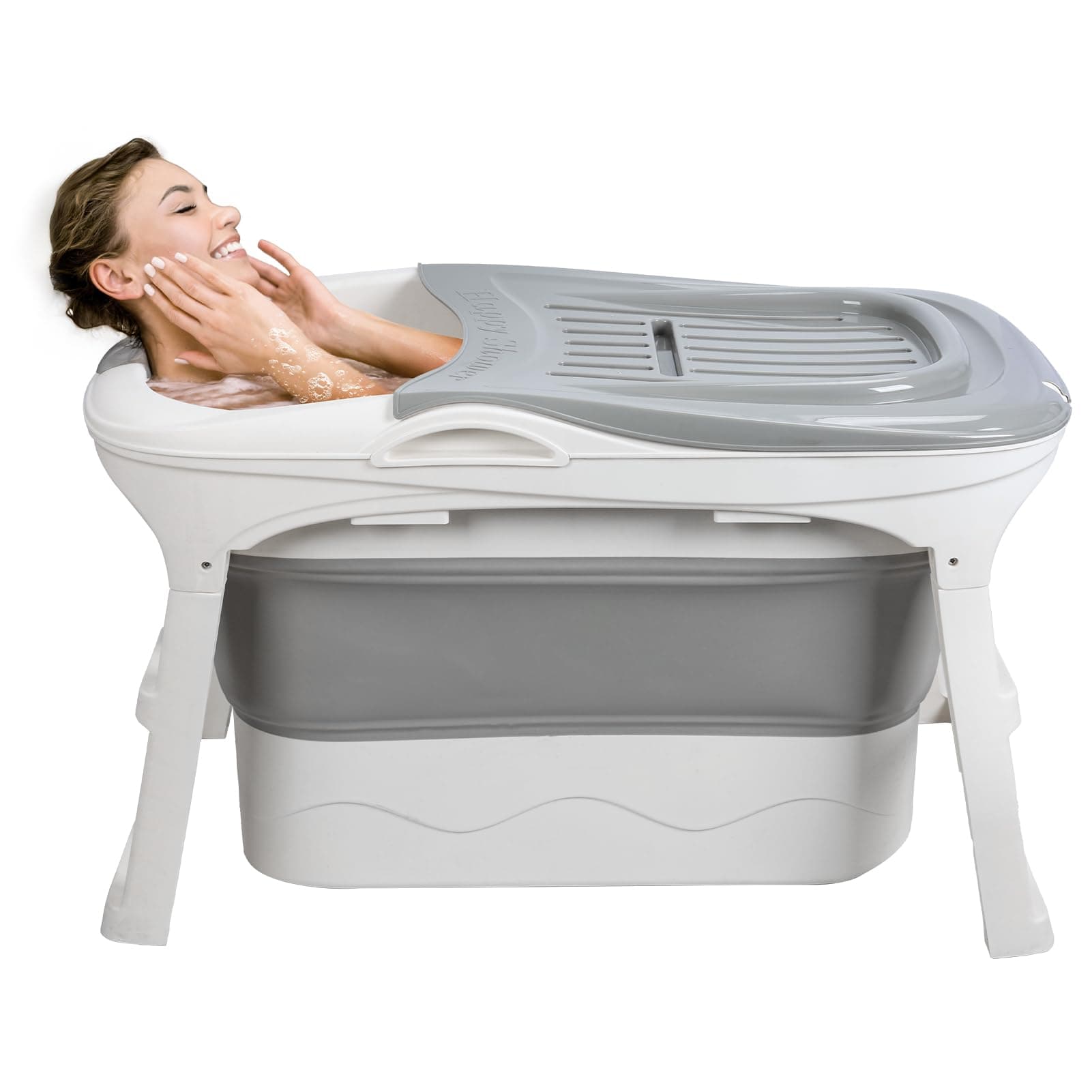45" Foldable Bathtub