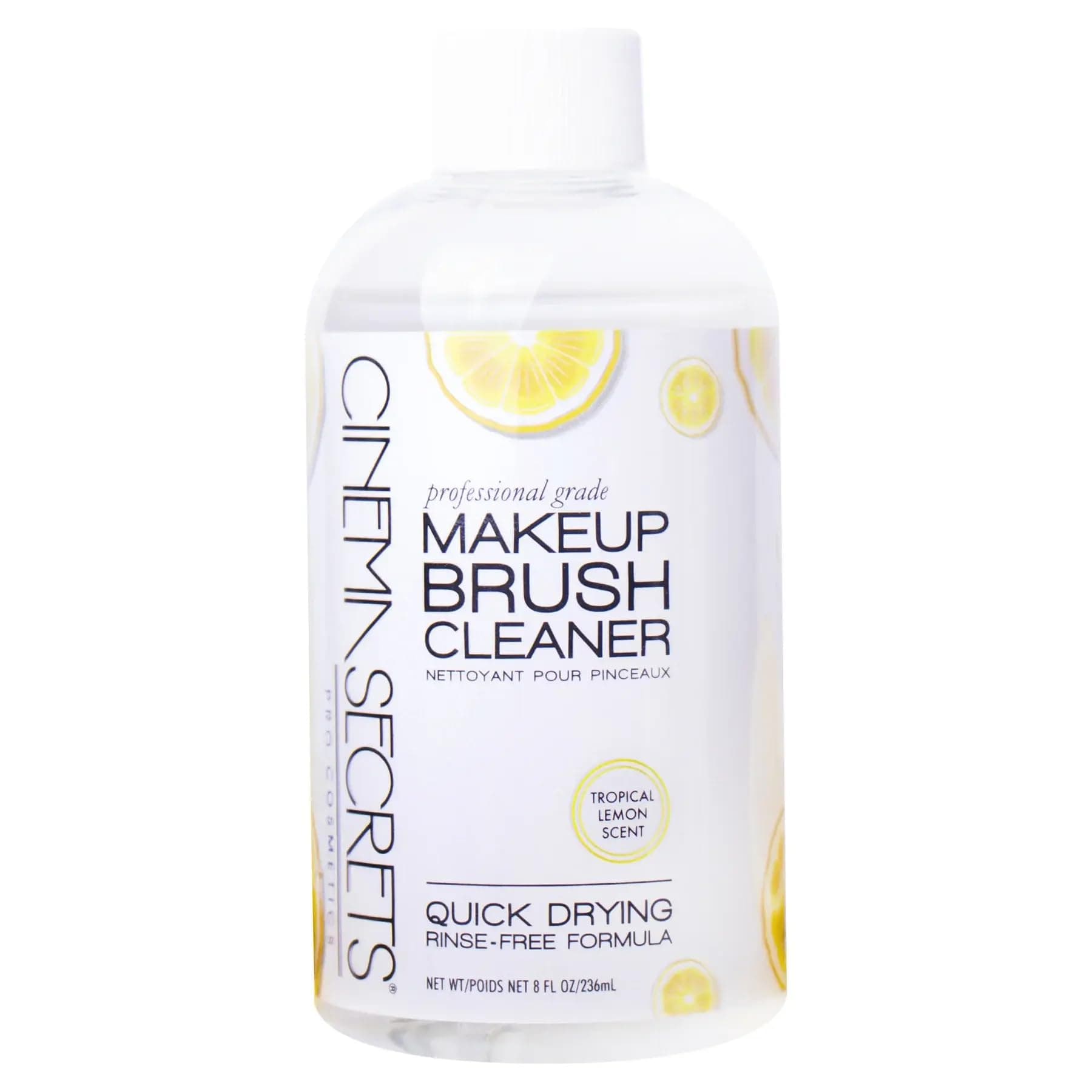 MAKEUP BRUSH CLEANER 8 FL OZ, LEMON