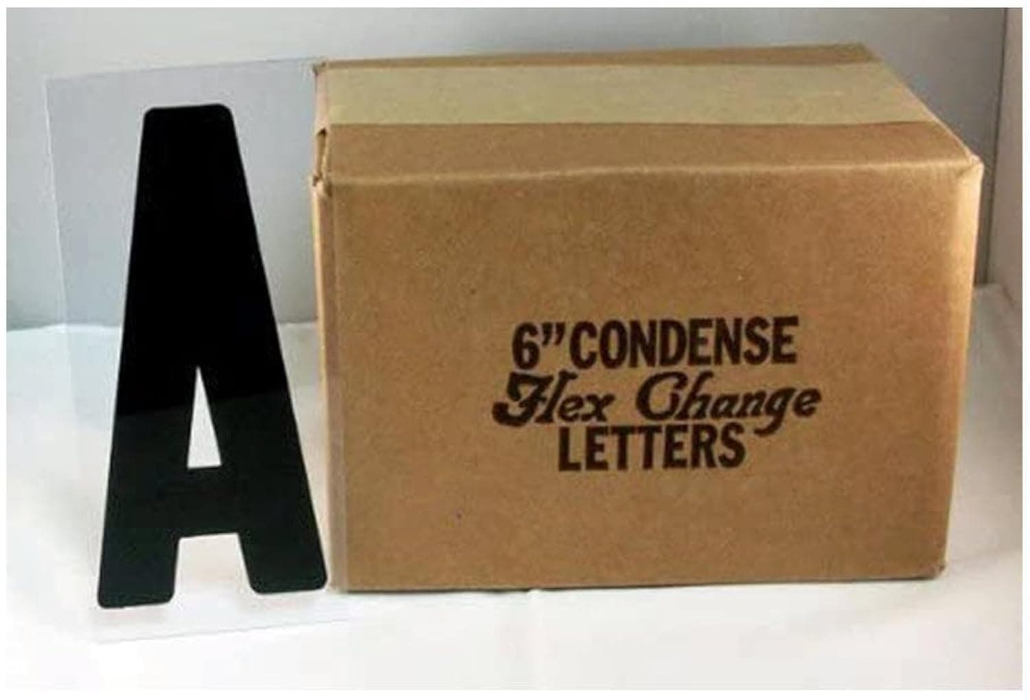 6" on 6 7/8" Portable Flex Sign Letters