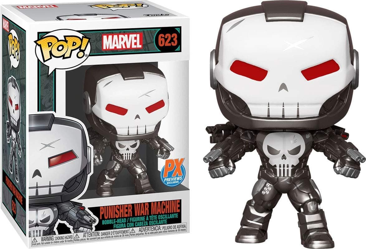 Pop! Marvel: Punisher War Machine Vinyl Figure Exclusive Standard