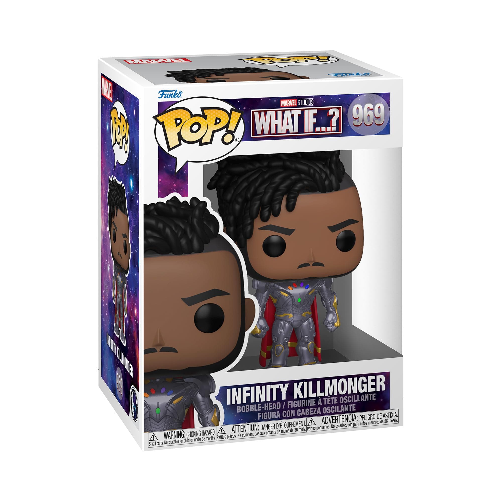 POP! Marvel - the King - What If - Infinity Killmonger - Marvel What If - Collectable Vinyl Figure - Gift Idea - Official Merchandise - Toys for Kids & Adults - TV Fans