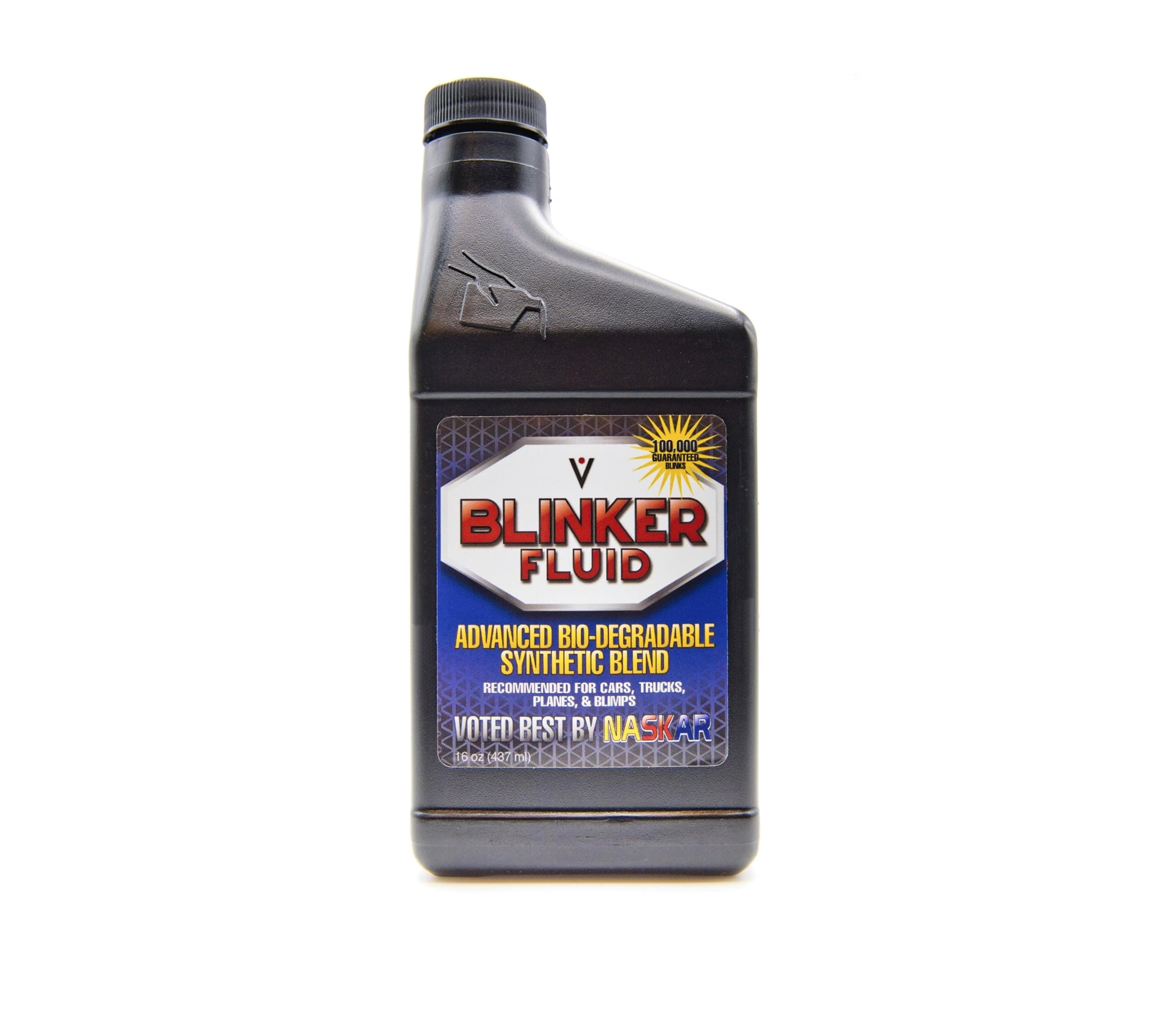 Advanced Blinker Fluid | A Hilarious Gag Gift for Any Car Enthusiast | +100,000 Blinks | 16 Oz Empty Bottle