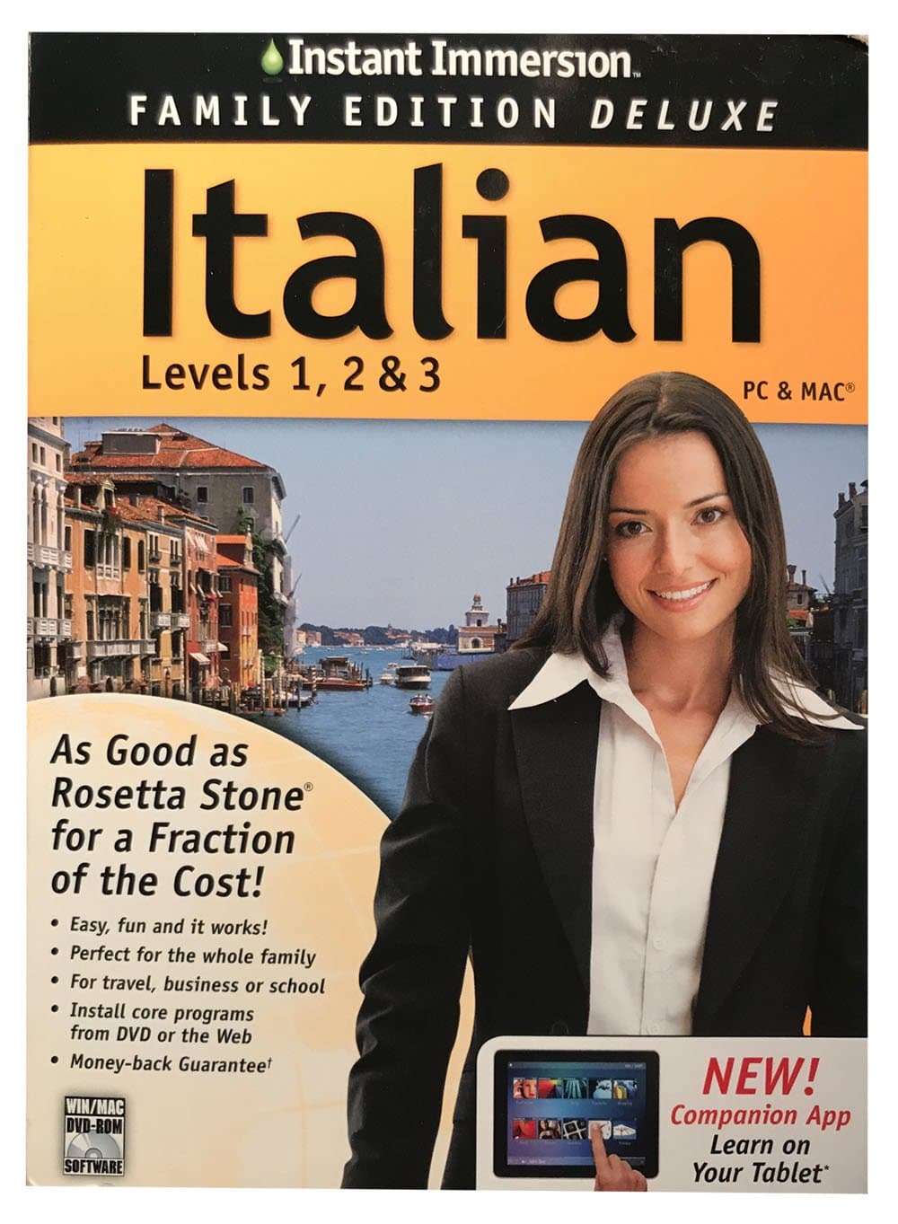 Italian Levels 1, 2 & 3 Mac & PC Software Edition Learn to Speak A Foreign Language with a Free App