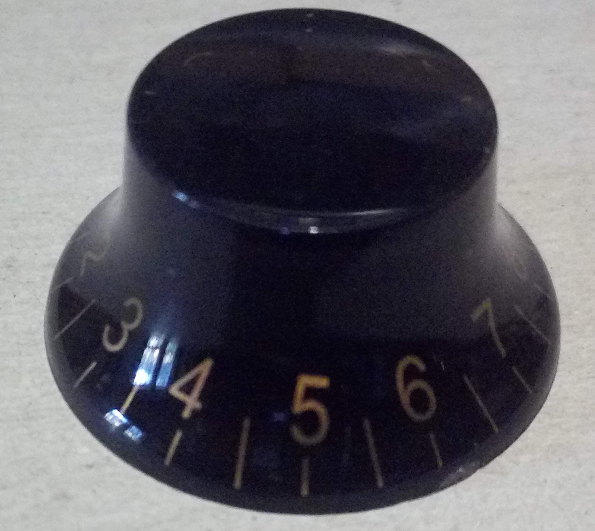 Knob Pot Knob Bell Style Black