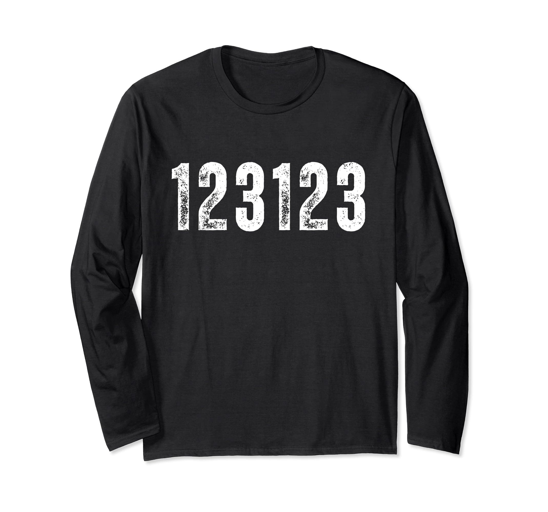 123123 Long Sleeve T-Shirt