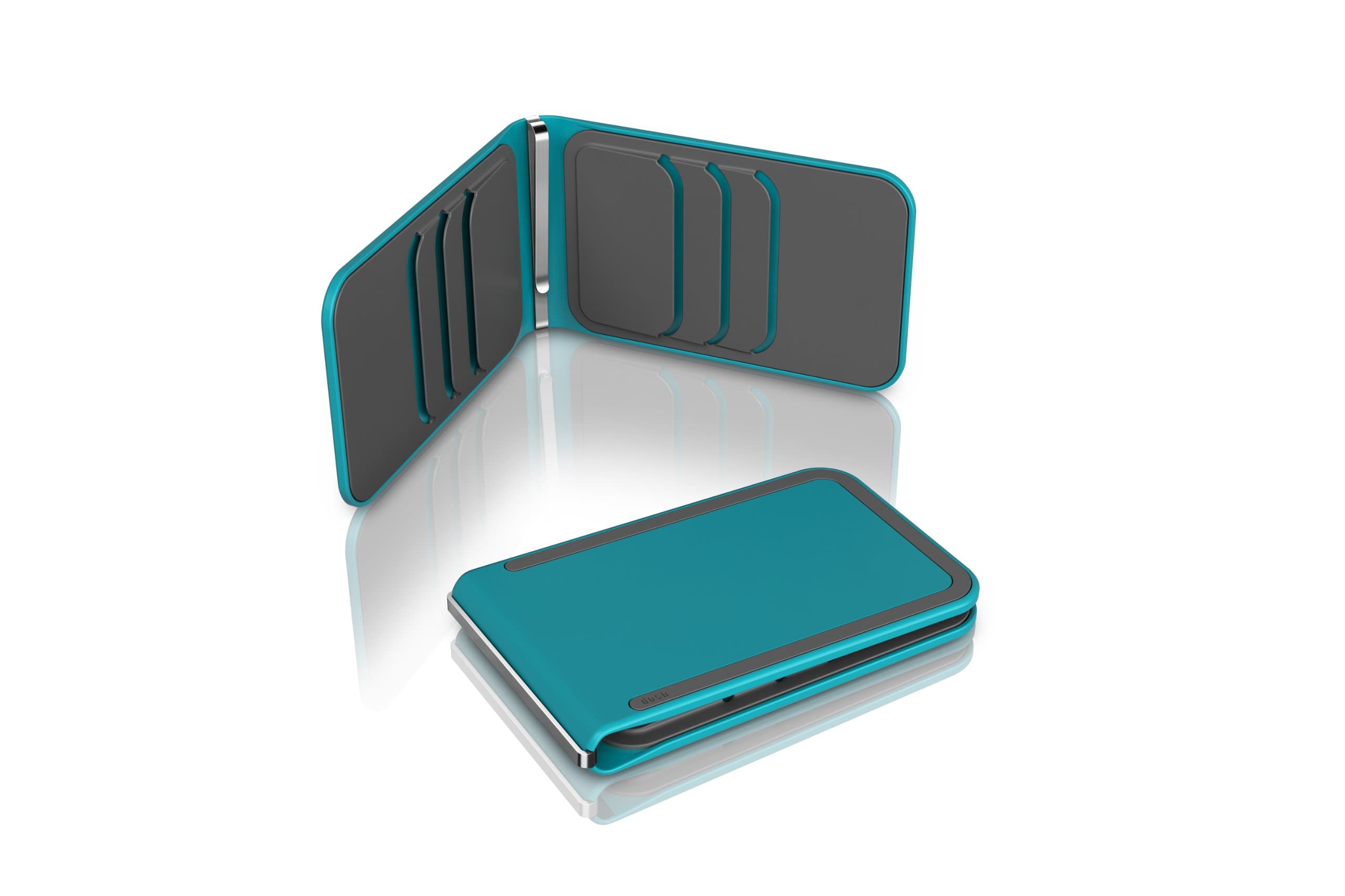 Dosh Luxe 6 Card Wallet - Azure (DW3023)