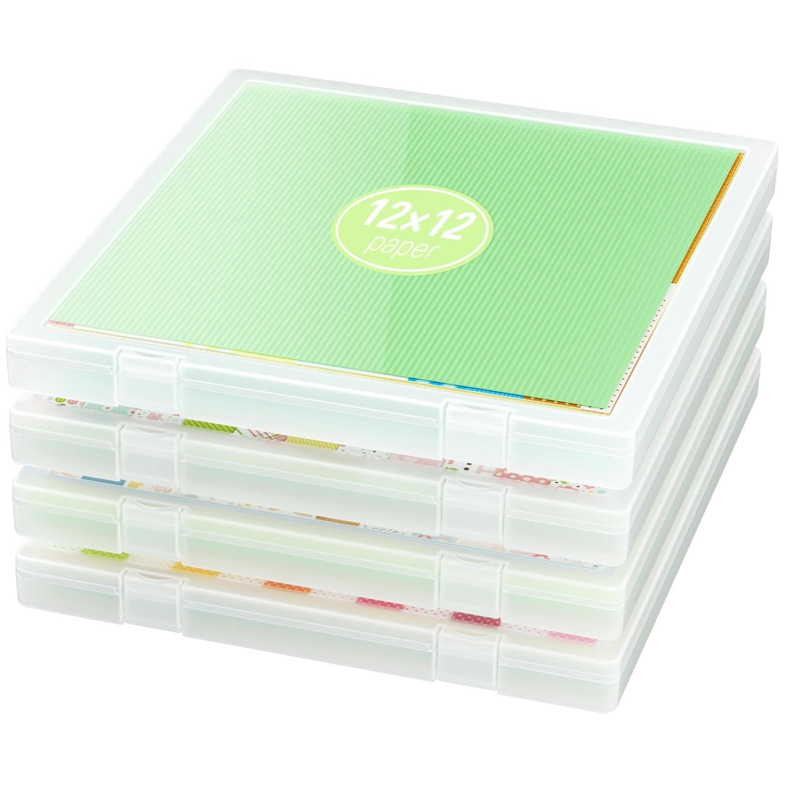 iBune Lockable Box, Transparent Lock Box
