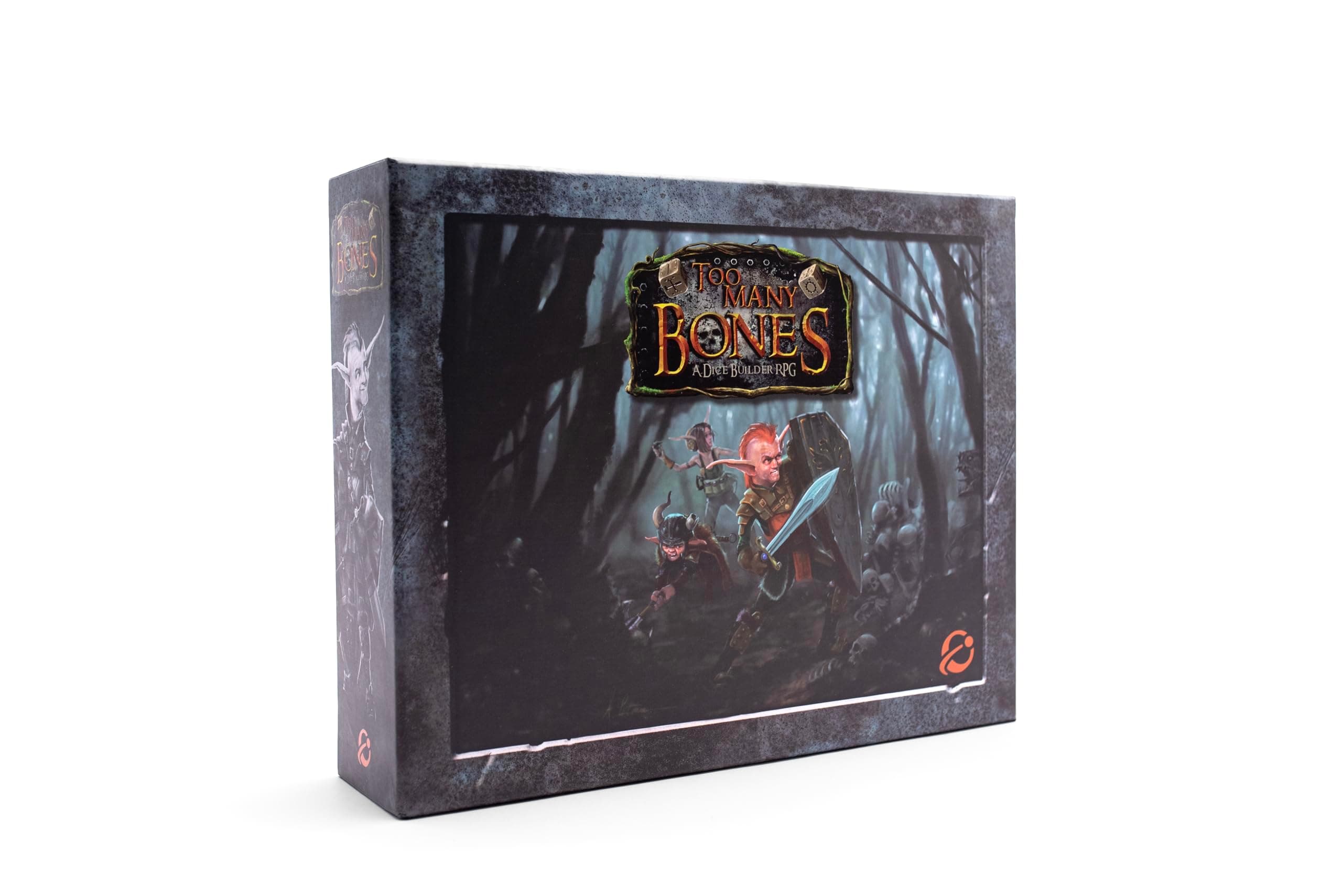 Chip Theory Games Too Many Bones Dice-Builder Roleplaying Game, Strategic Fantasy RPG Game for Adults, Teens Ages 14 and Up, 1-4 Players