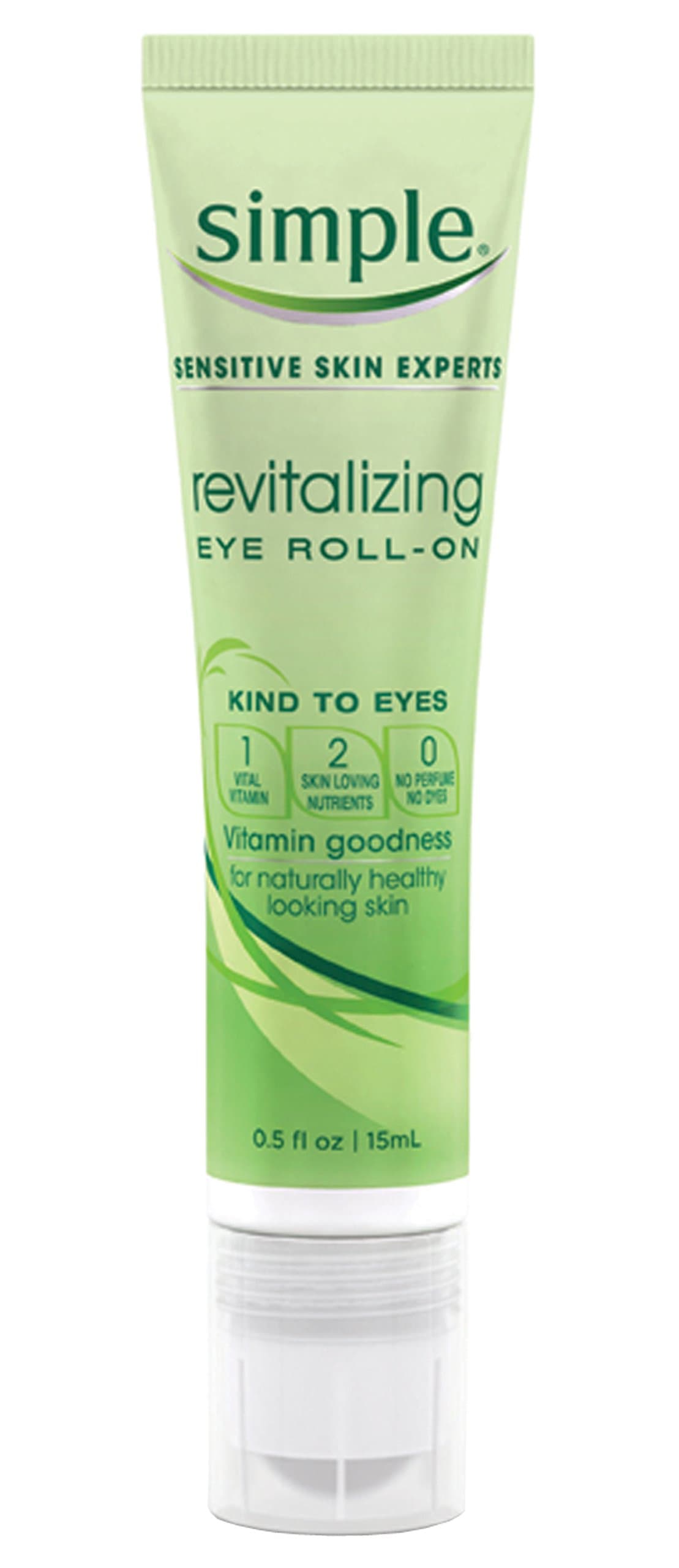 SIMPLE FACE Revitalising Eye Roll On, 15ml