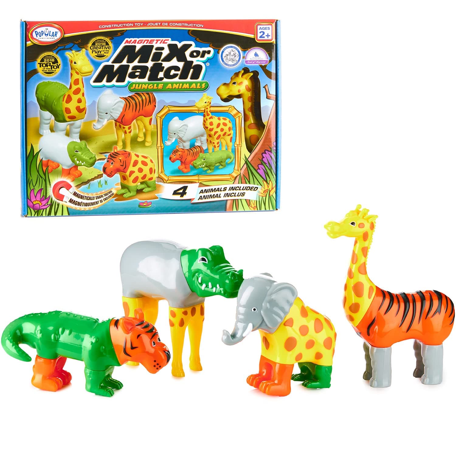 Mix Or Match: Jungle Animals- Multi Color