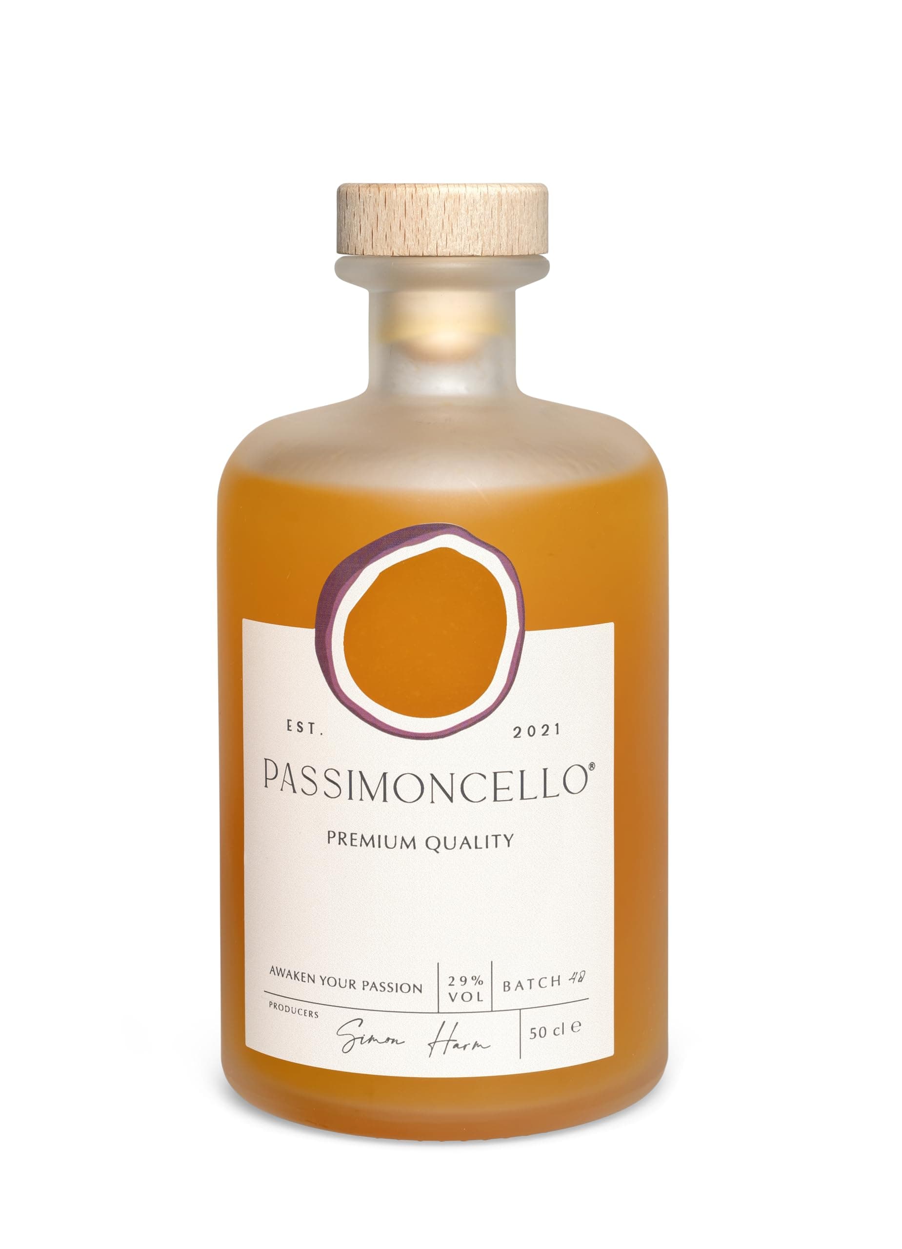 Passimoncello, Premium Passion Fruit Liqueur, 50cl, 29% ABV