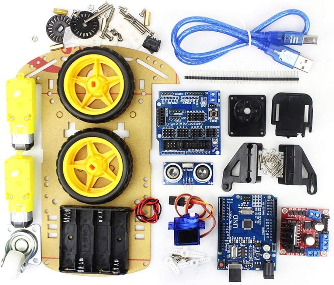 RIV International Avoidance Tracking Motor Smart Robot Car Chassis Kit For Arduino Smart Car