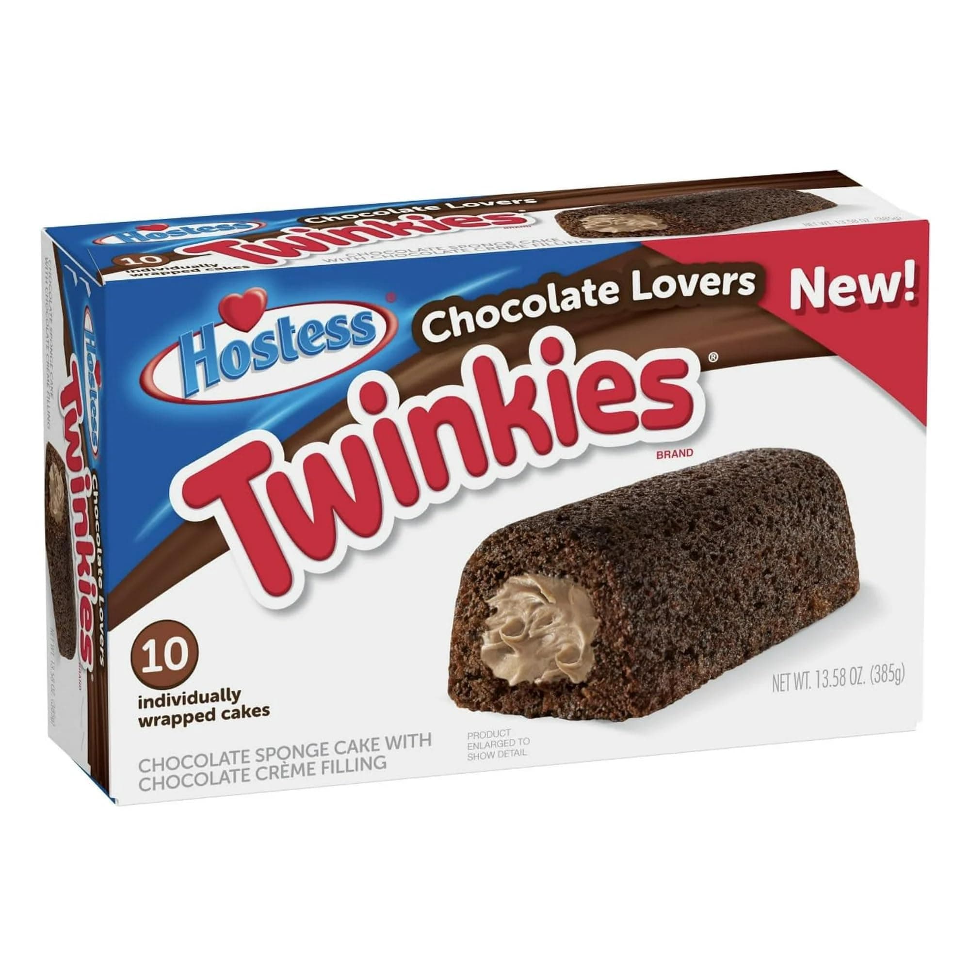 Hostess Twinkies, 13.5oz,10 count Box (Chocolate Lovers)