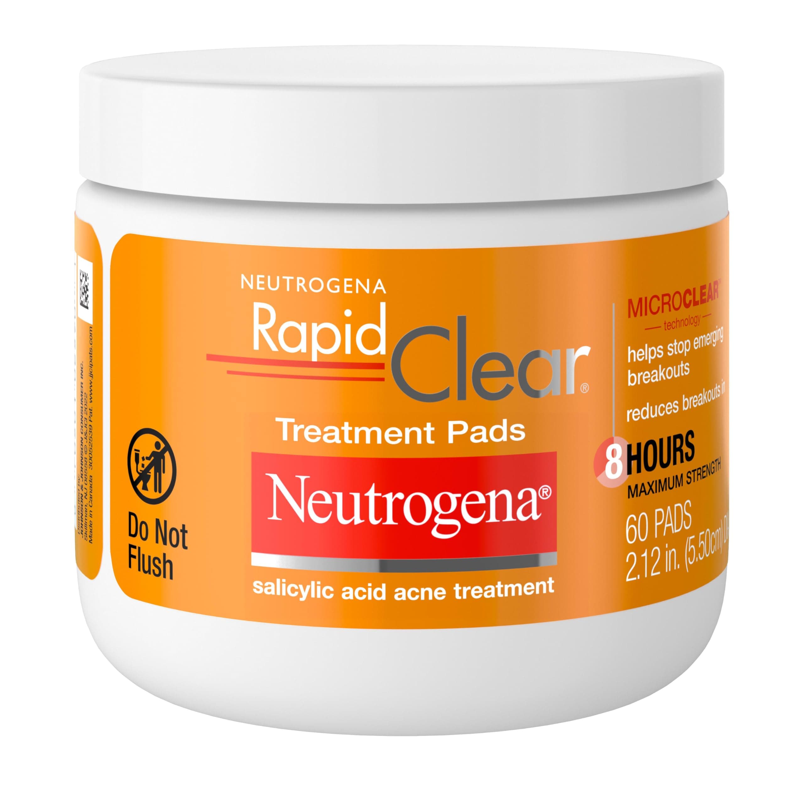 Neutrogena Rapid Clear Treatment Pads 60 Count