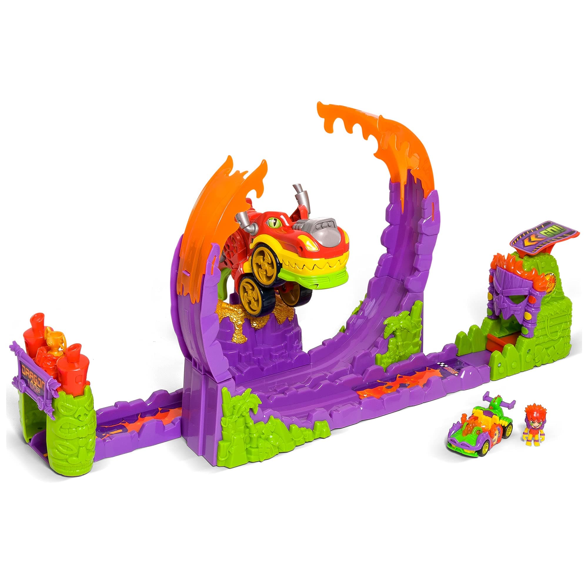 T-Racers S Dragon Loop Playset 2-Pieces