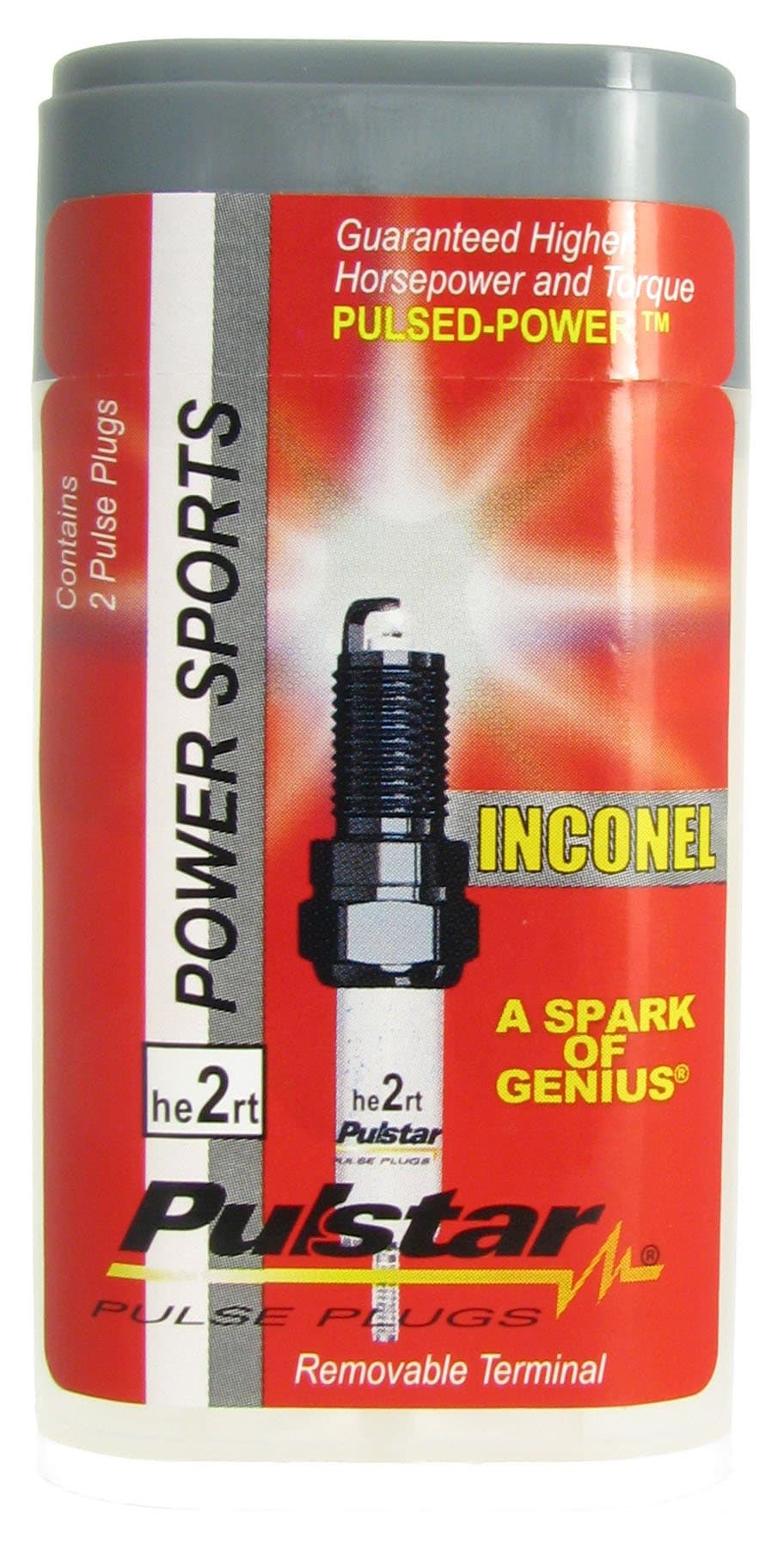 Pulstar he2rt Spark Plug, (Pack of 2)