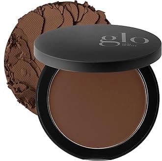 Pressed Base Powder Foundation Makeup (Cocoa) - Flawless Coverage for a Radiant Natural, Second-Skin Finish