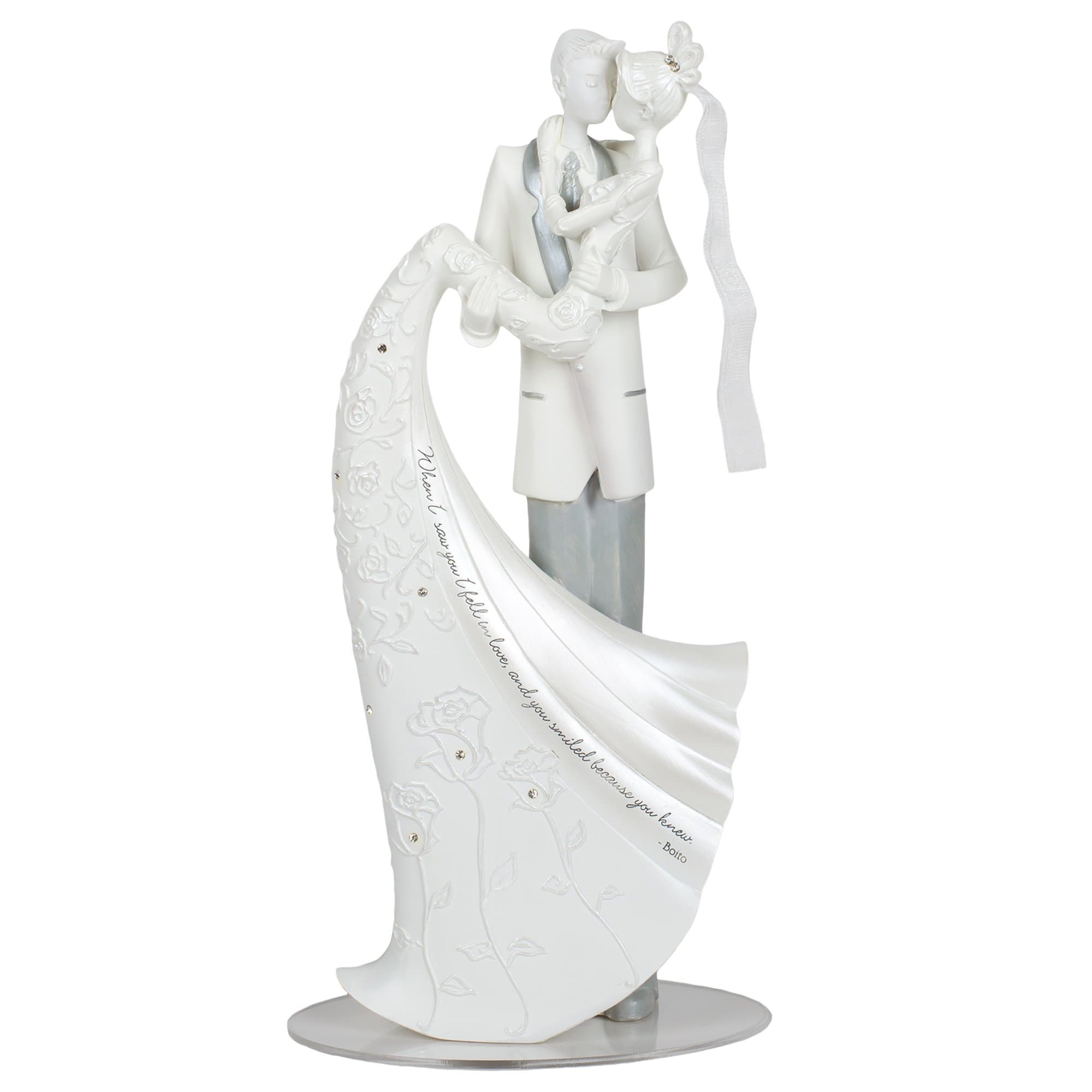 "The Kiss" Cake Topper, 9-Inch