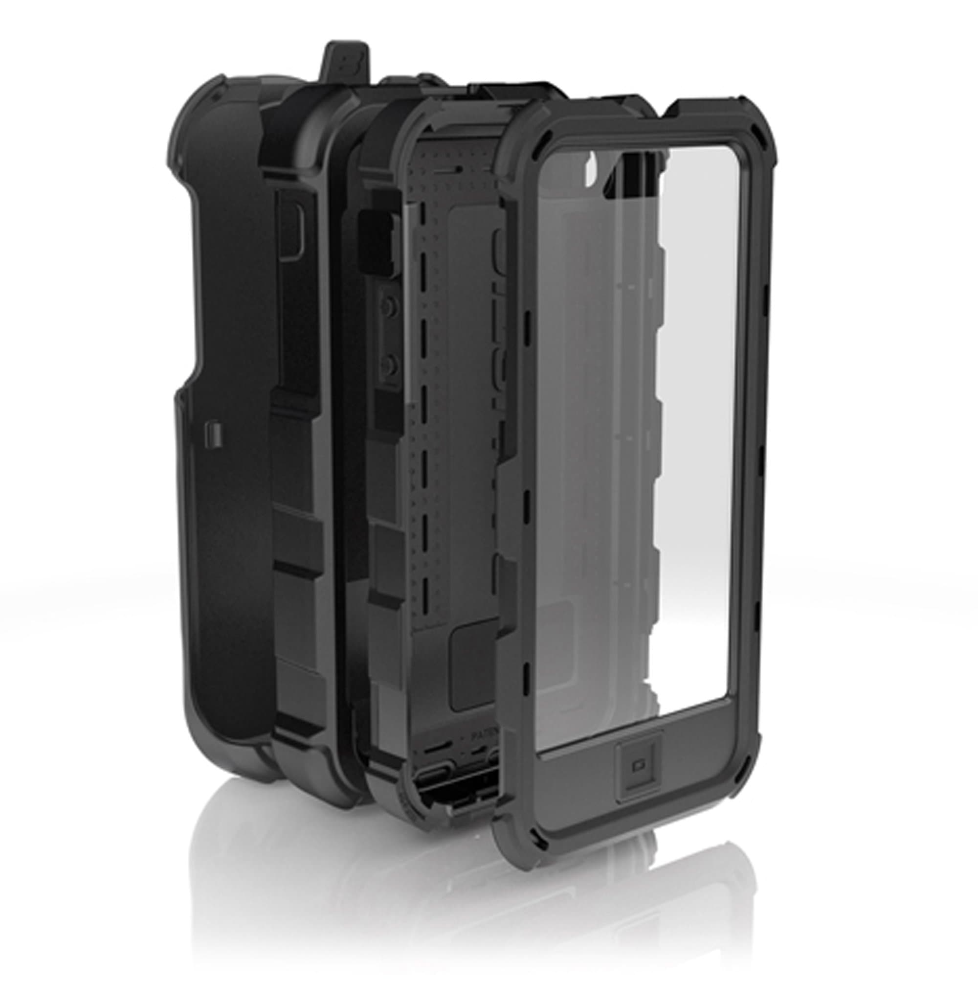 Ballistic Hard Core Series Case for iPhone 5/5S - Retail Packaging - Black
