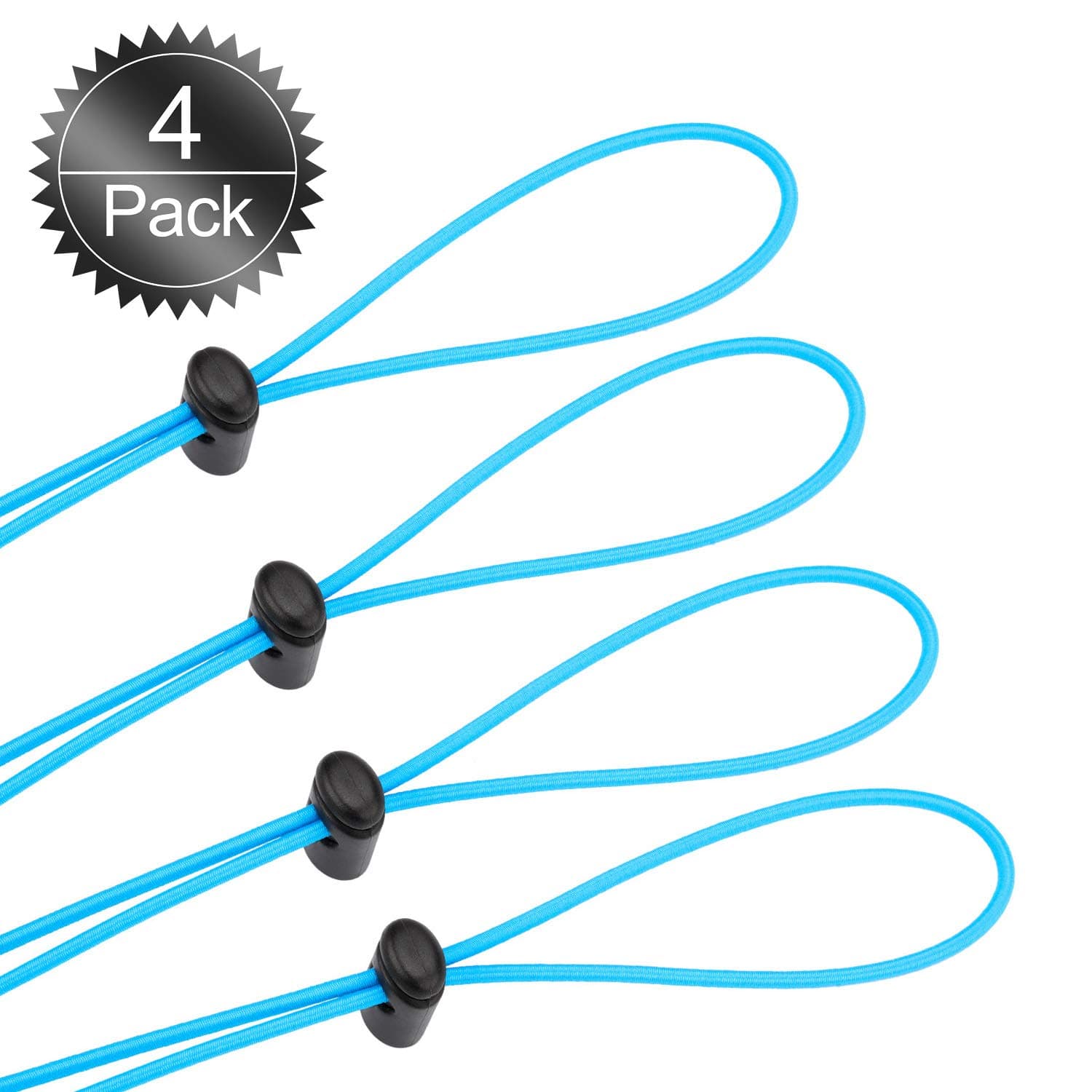 Bungee Goggle Strap Kit, Tapered End Swimming Goggle Straps for Swim Goggles