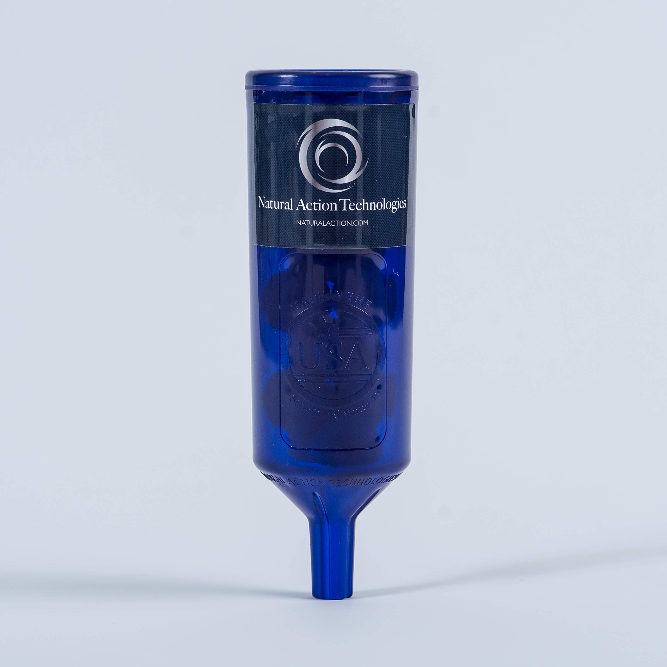 Natural Action Portable Water Structuring Unit - Produces energized, structured water. Results in improved hydration without 8 glasses a day. Also known as EZ, H3O2, 4th Phase, and gel water