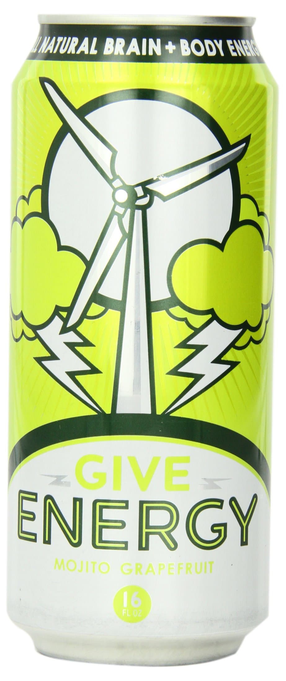 Give Energy Drink, Mojito Grapefruit, 16-Ounce Cans (Pack of 12)