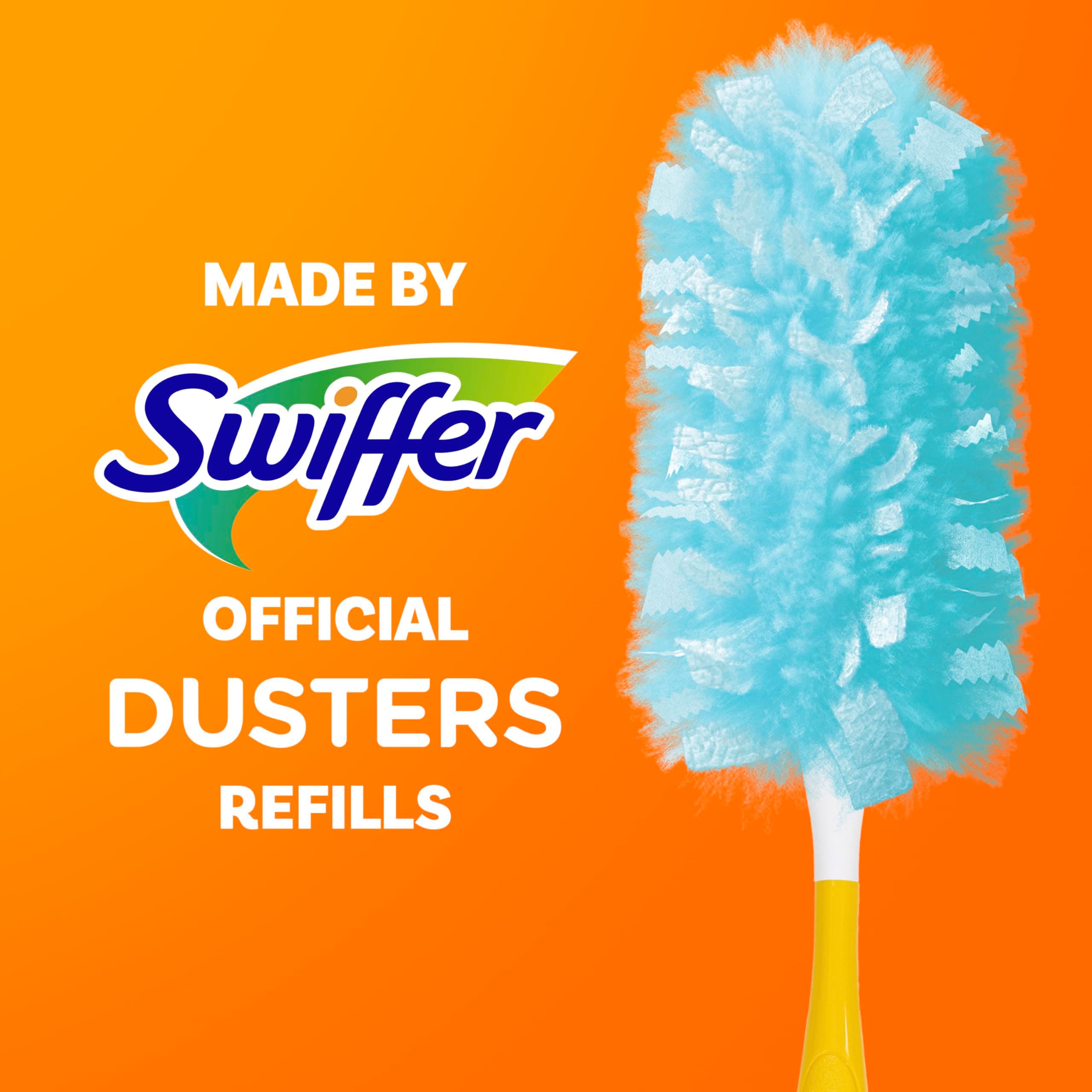 (18 Count) - Swiffer 180 Dusters, Multi Surface Refills, Unscented Scent, 18 Count