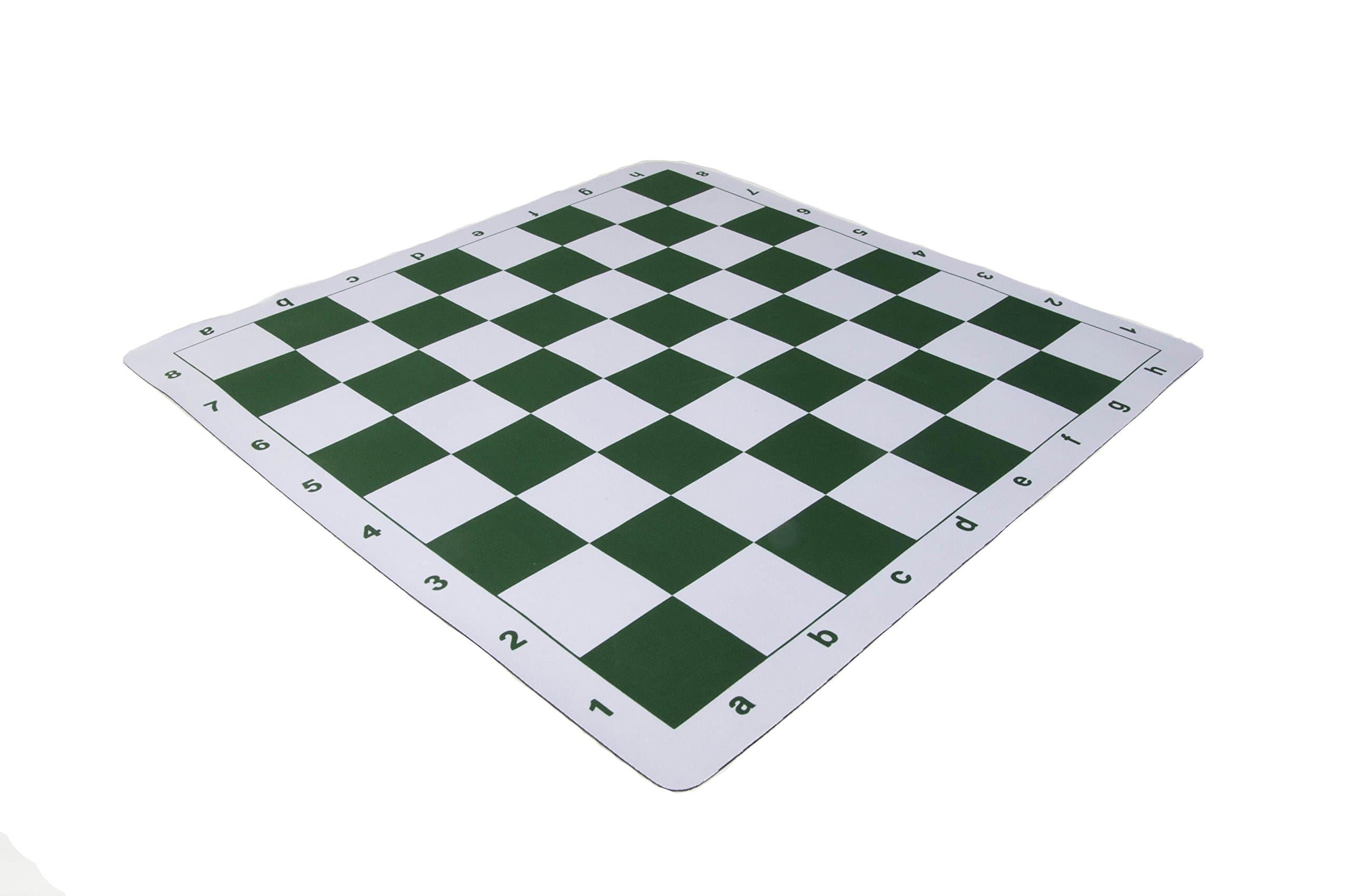 Thin Mouse Pad Style Tournament Chess Board - 2.25" Green