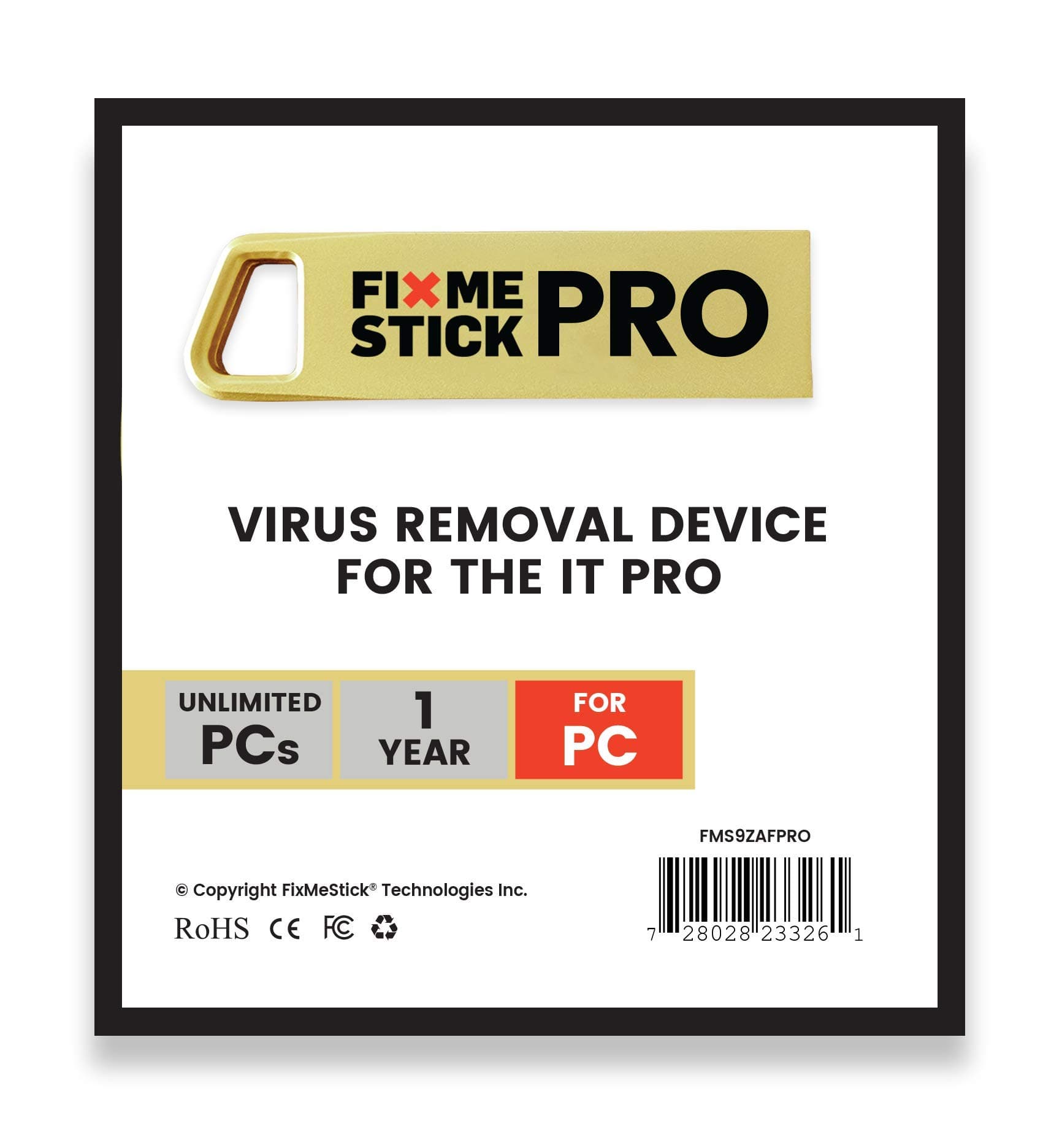 FixMeStick PRO - External Antivirus