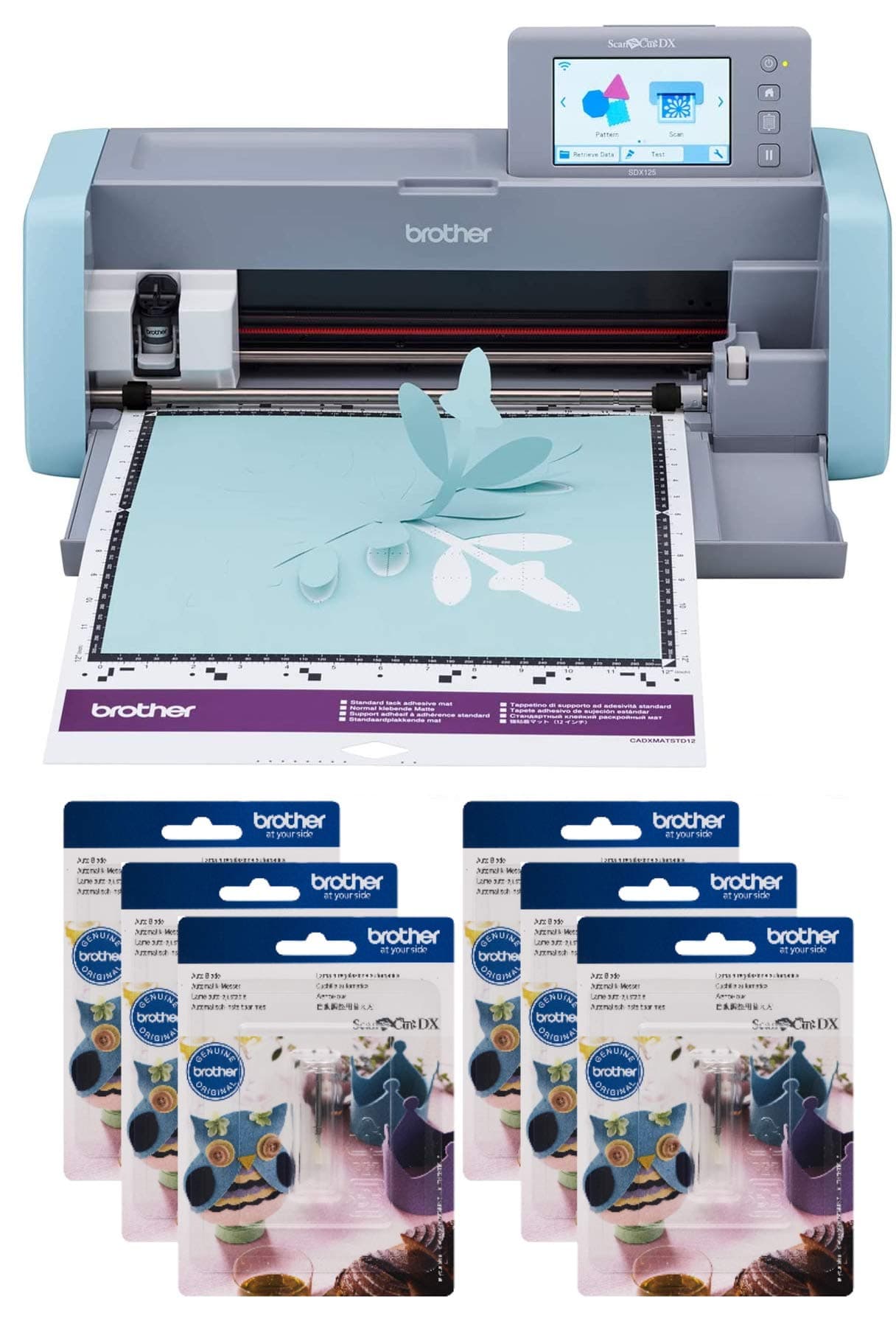 DIY Cutting Machine SDX125e, ScanNCut + Extra Blades