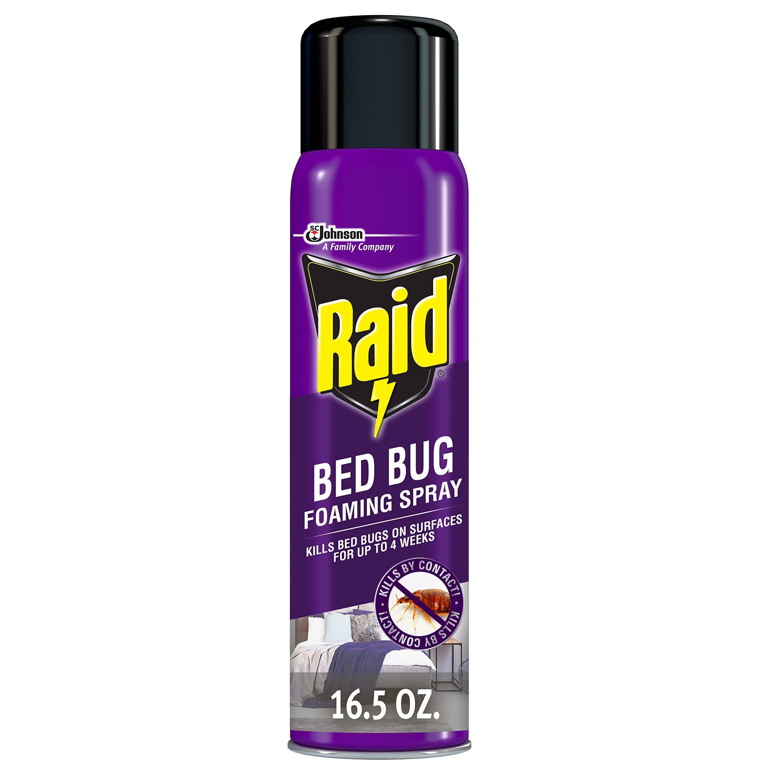 Raid Bed Bug Foaming Spray, 16.5 OZ (Pack - 1)