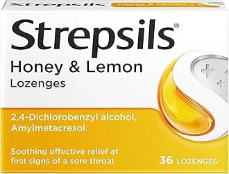 Strepsils Honey and Lemon 36 Lozenges
