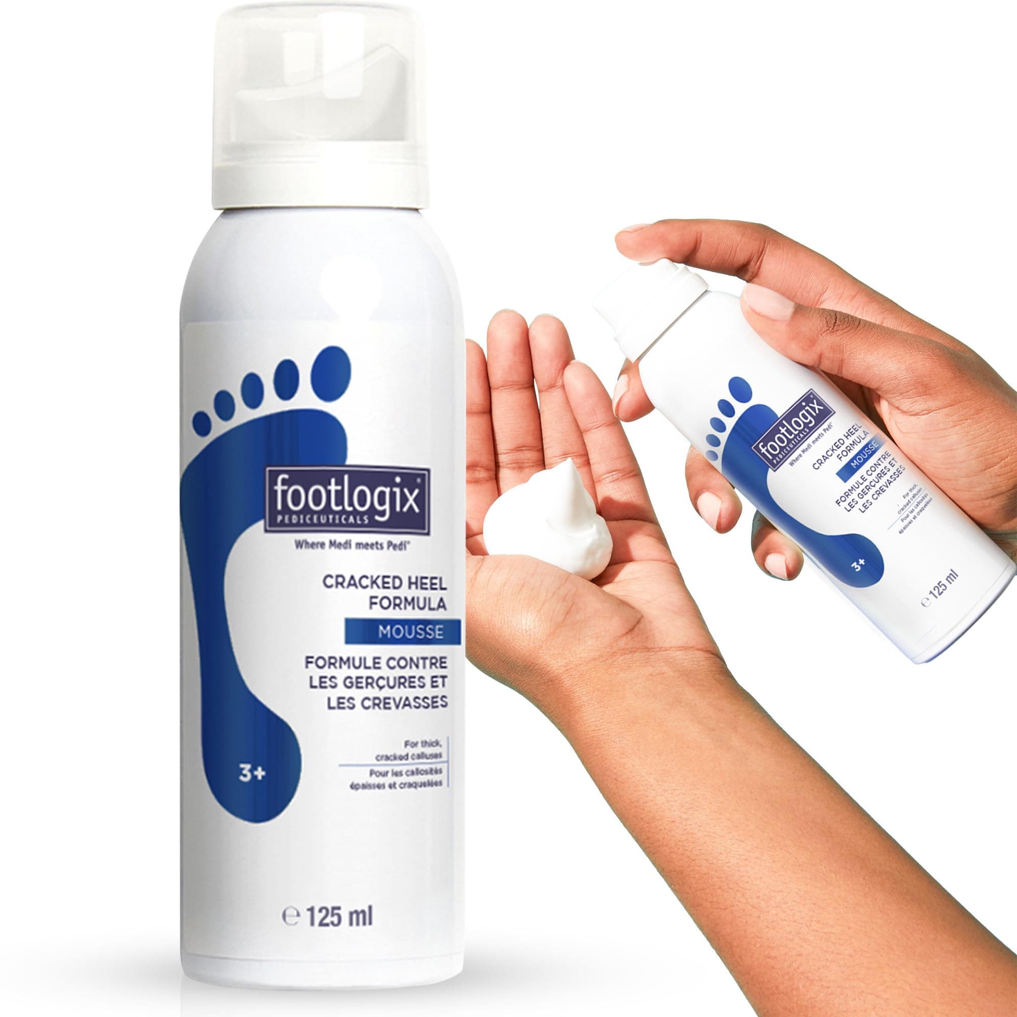 Footlogix Cracked Heel Formula Mousse 3+ 4.2 oz
