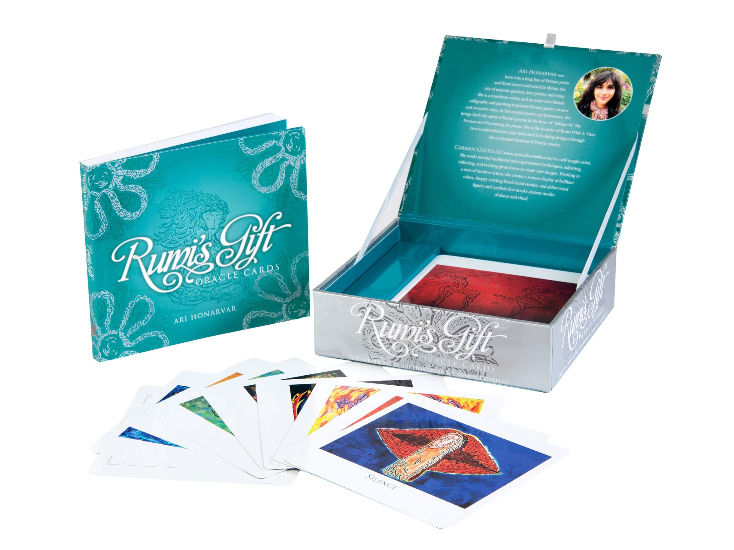 Rumi's Gift Oracle Cards: (Oracle Kit Box Set with 66 Cards and Guide Book)