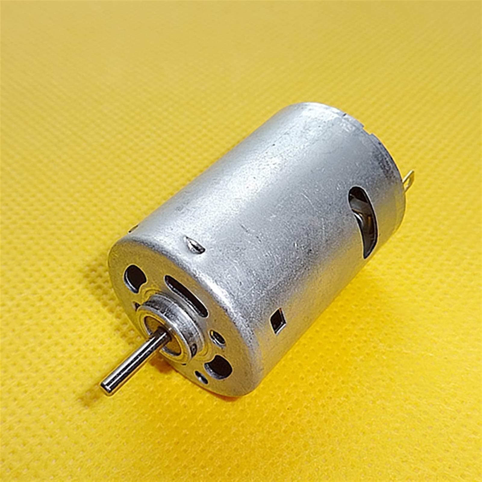 Power Science RS-385 DC Motor, with Anti-Magnetic Shield, Copier Automation Equipment Motor, for Household Appliance, Engine Projects