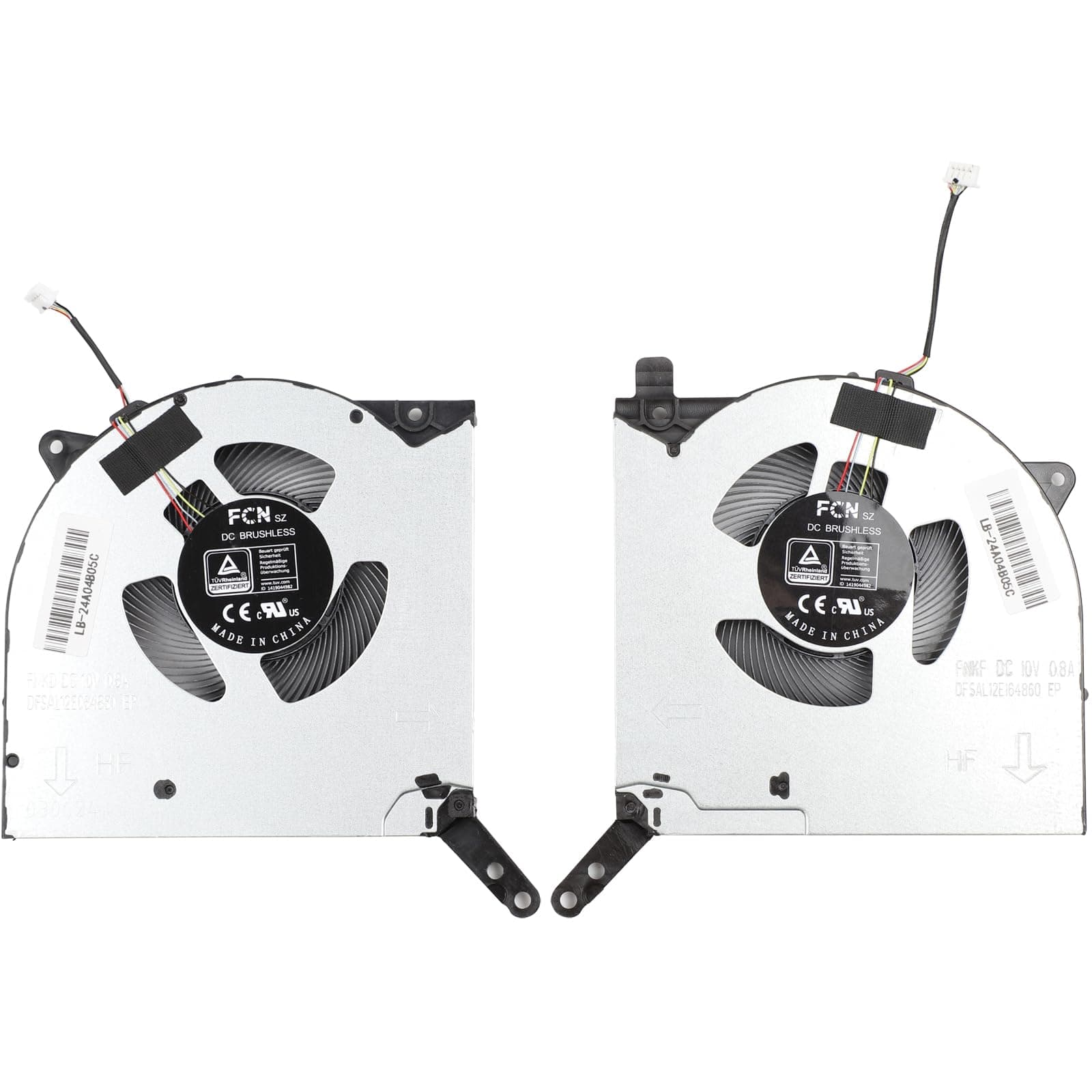 CPU+GPU Cooling Fan Replacement for Lenovo Legion 5 Pro 16ACH6H 82JQ R9000P Y9000P 2021H 16-inch Gaming Notebook Series 5H40S20280 5H40S20277 DFSAL12E064860 FNKD DFSAL12E164860 FNKF DC10V 0.8A