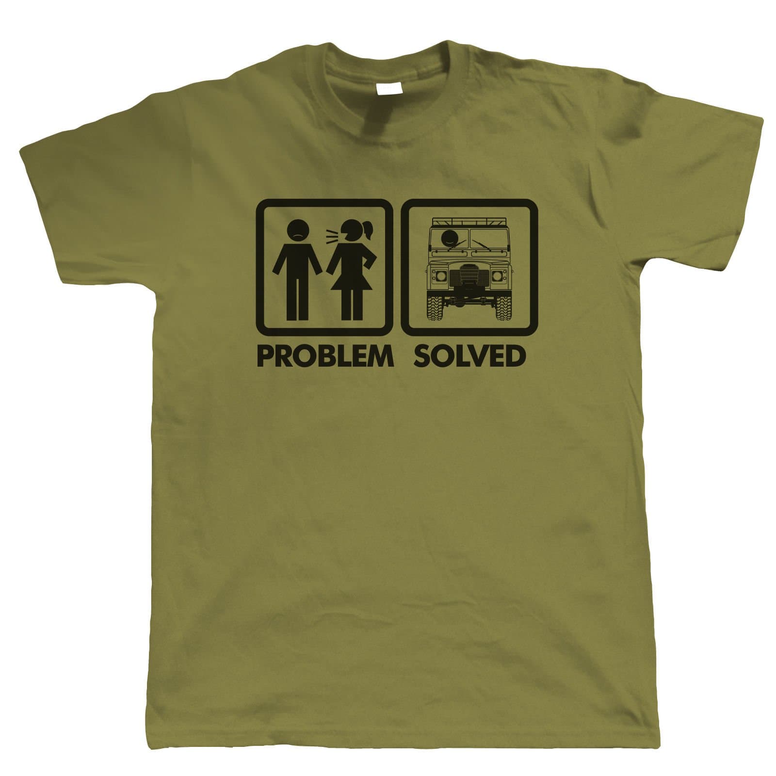 Vectorbomb Problem Solved, Funny Off Roading Tshirt