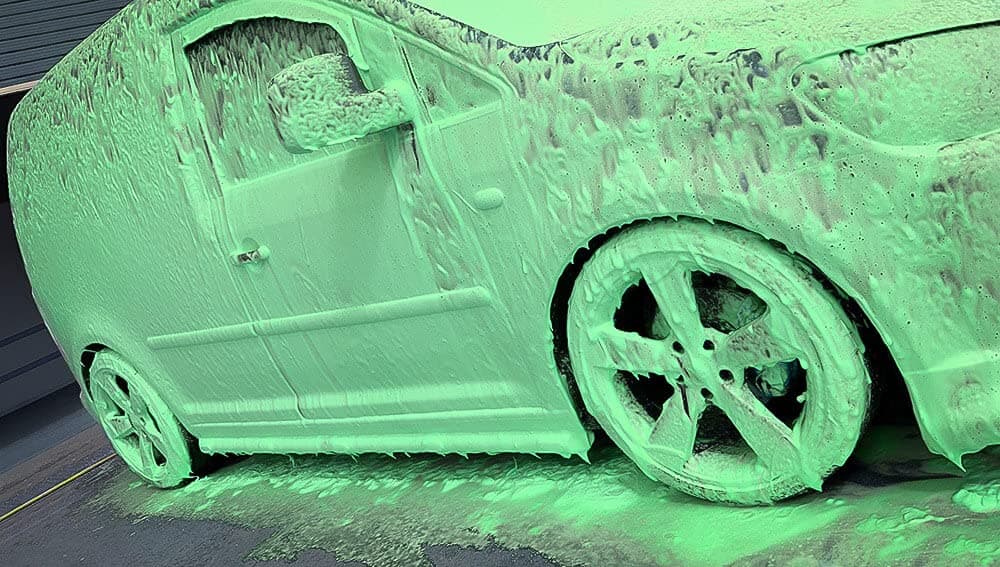 Gamma Green Snow Foam 500ml - pH Neutral, Biodegradable Formula for Thick, Stable Foam - Safe on Wax & Sealant, Chocolate & Mint Scent