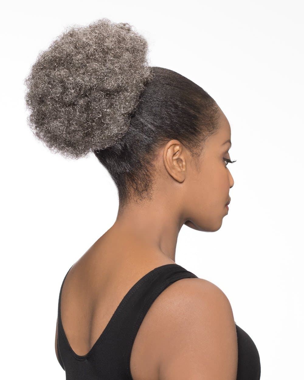 Foxy Silver (Ds007) - Synthetic Ponytail in 51