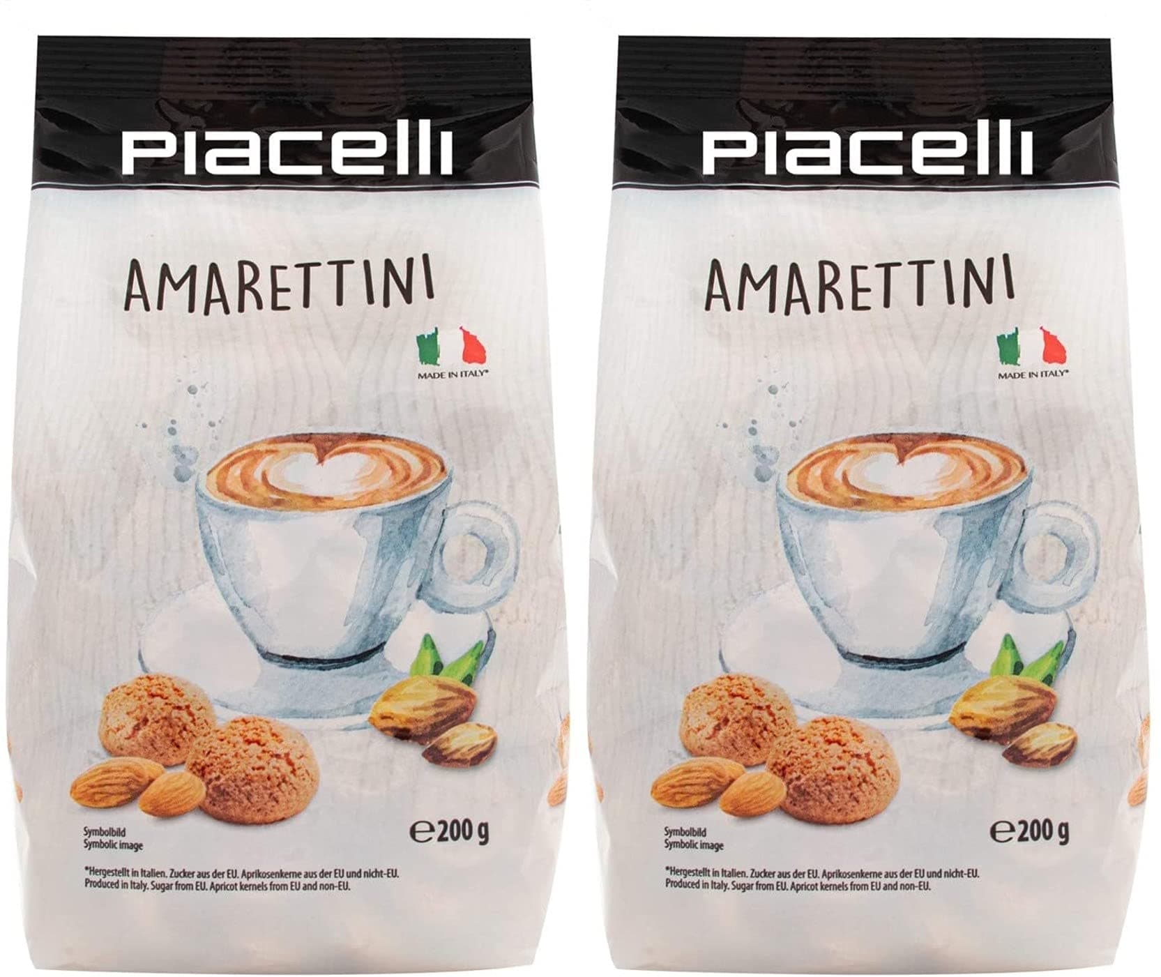 Amaretti Biscuits - Pack of 2 (2x200g)